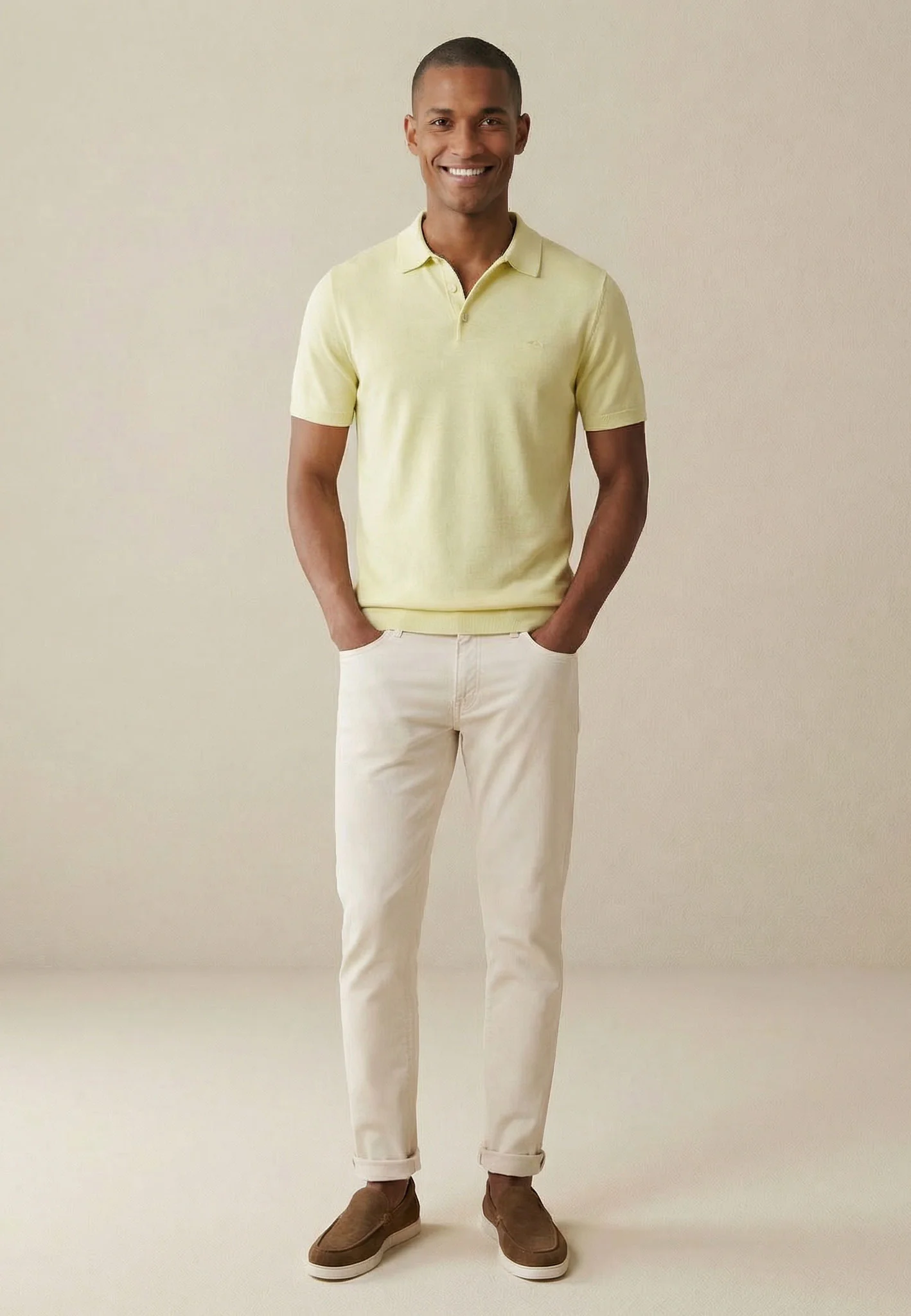 Poloshirt aus Baumwolle mit klassischem Polokragen – Air Cotton - Image 24