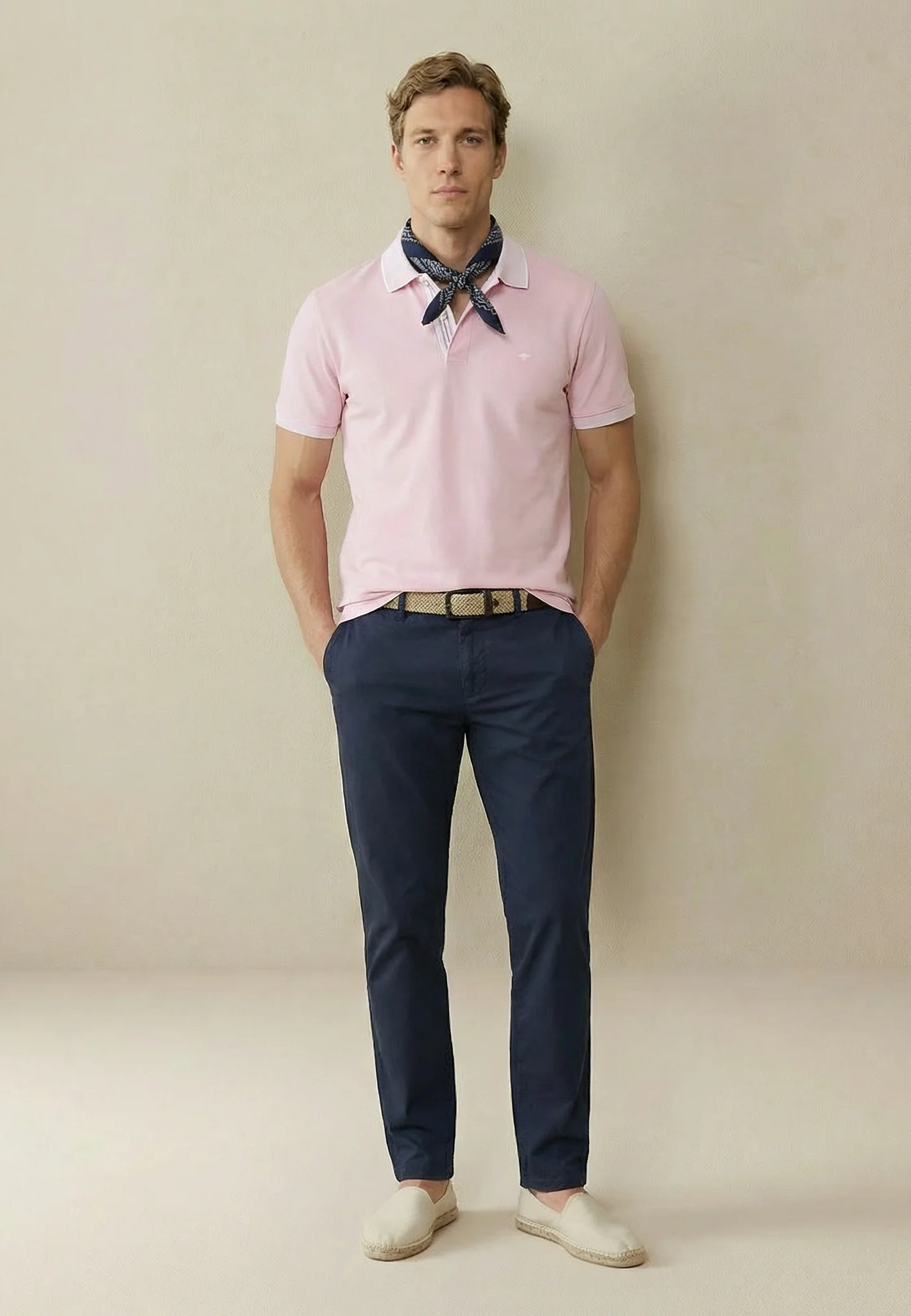 Poloshirt aus Baumwolle mit Kontrastdetails - Image 17