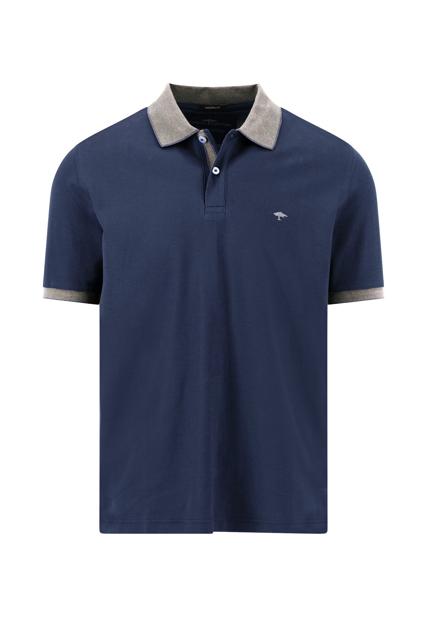 Poloshirt aus Baumwolle mit Kontrastdetails - Image 24