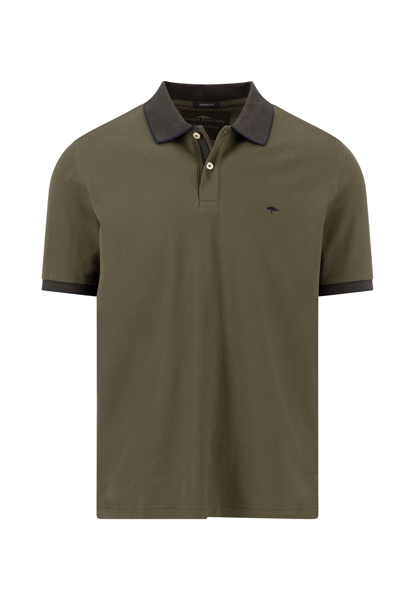 Poloshirt aus Baumwolle mit Kontrastdetails - Image 29