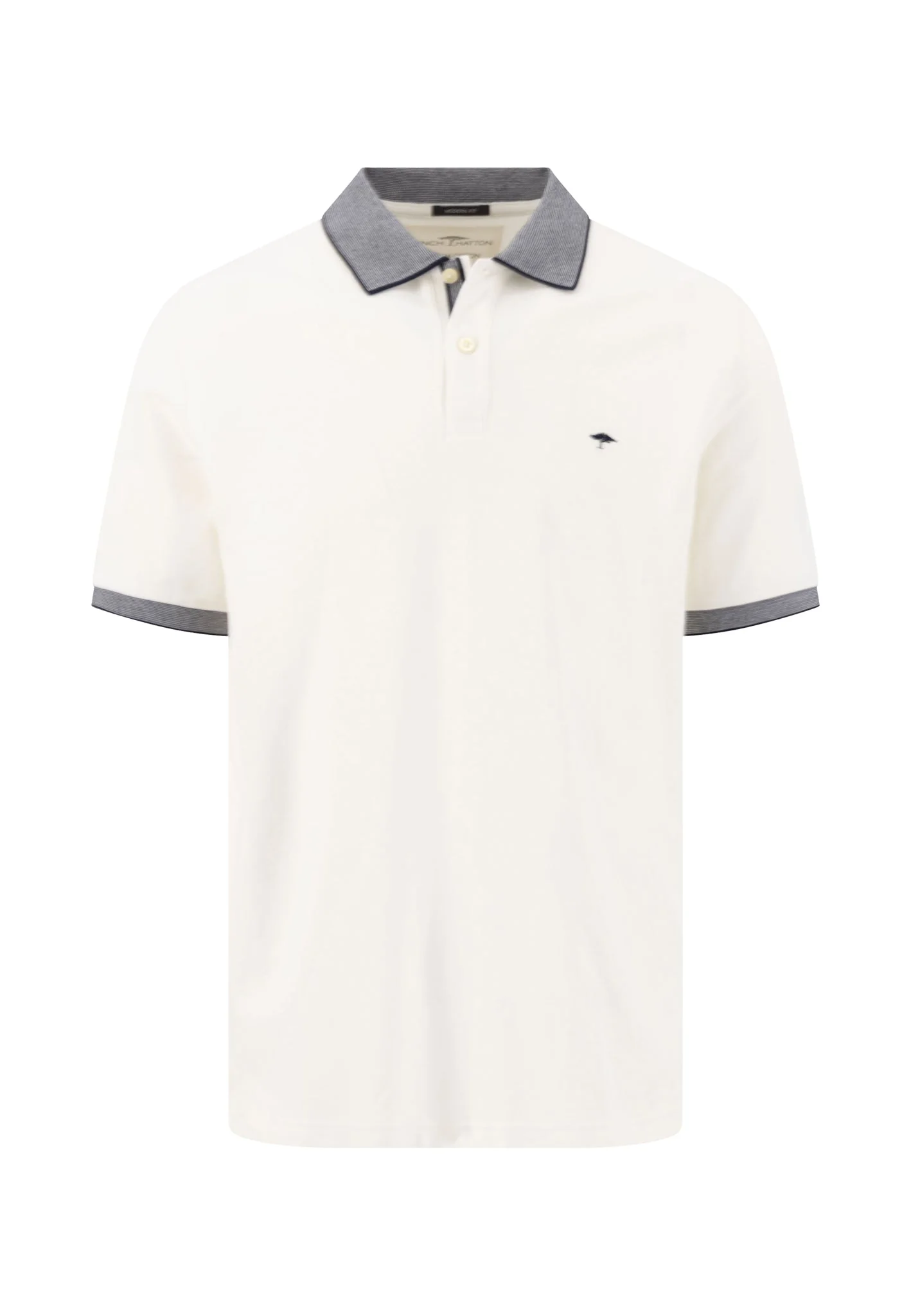 Poloshirt aus Baumwolle mit Kontrastdetails - Image 4