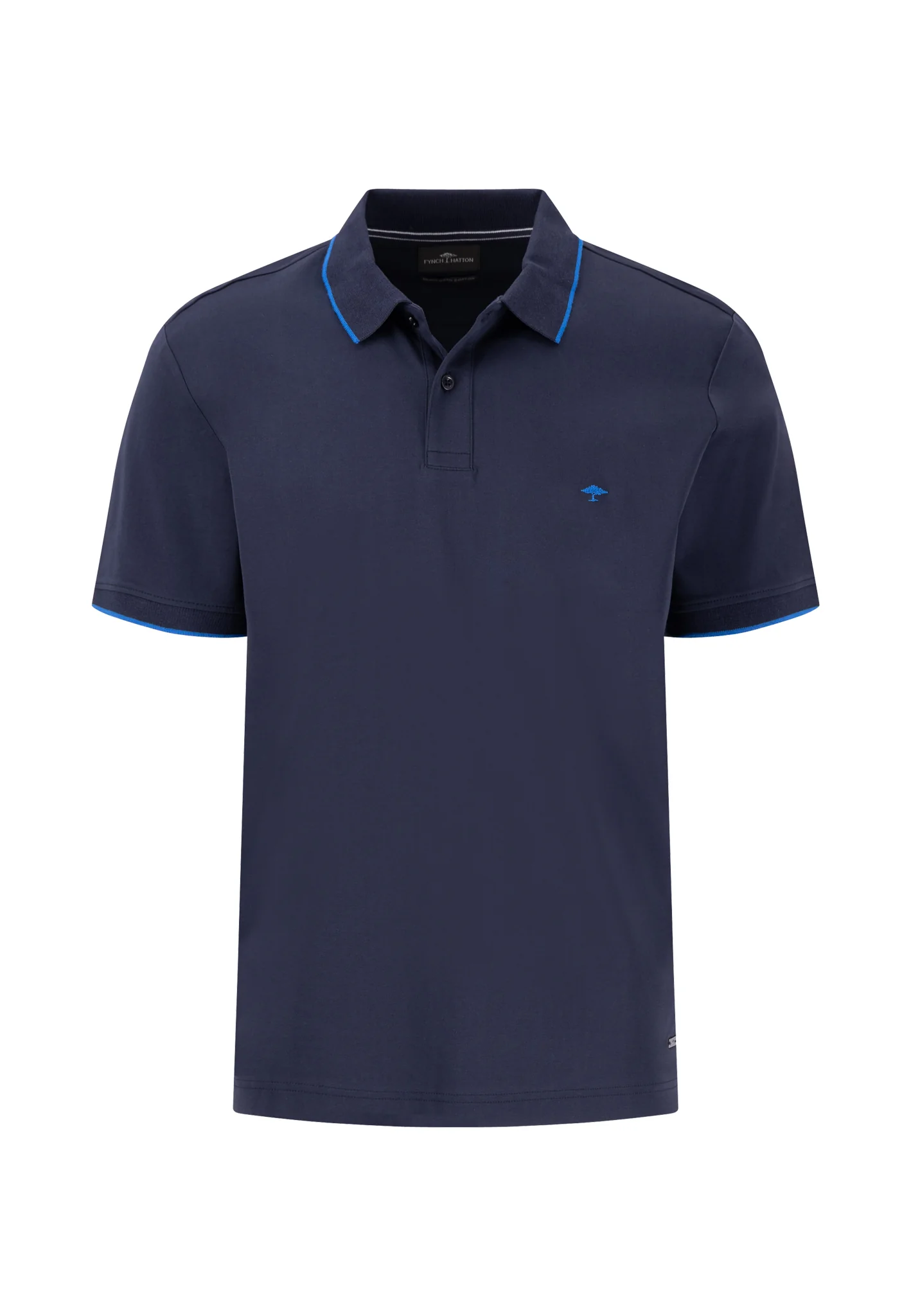 Poloshirt aus Baumwolle mit Kontrastdetails - Image 4