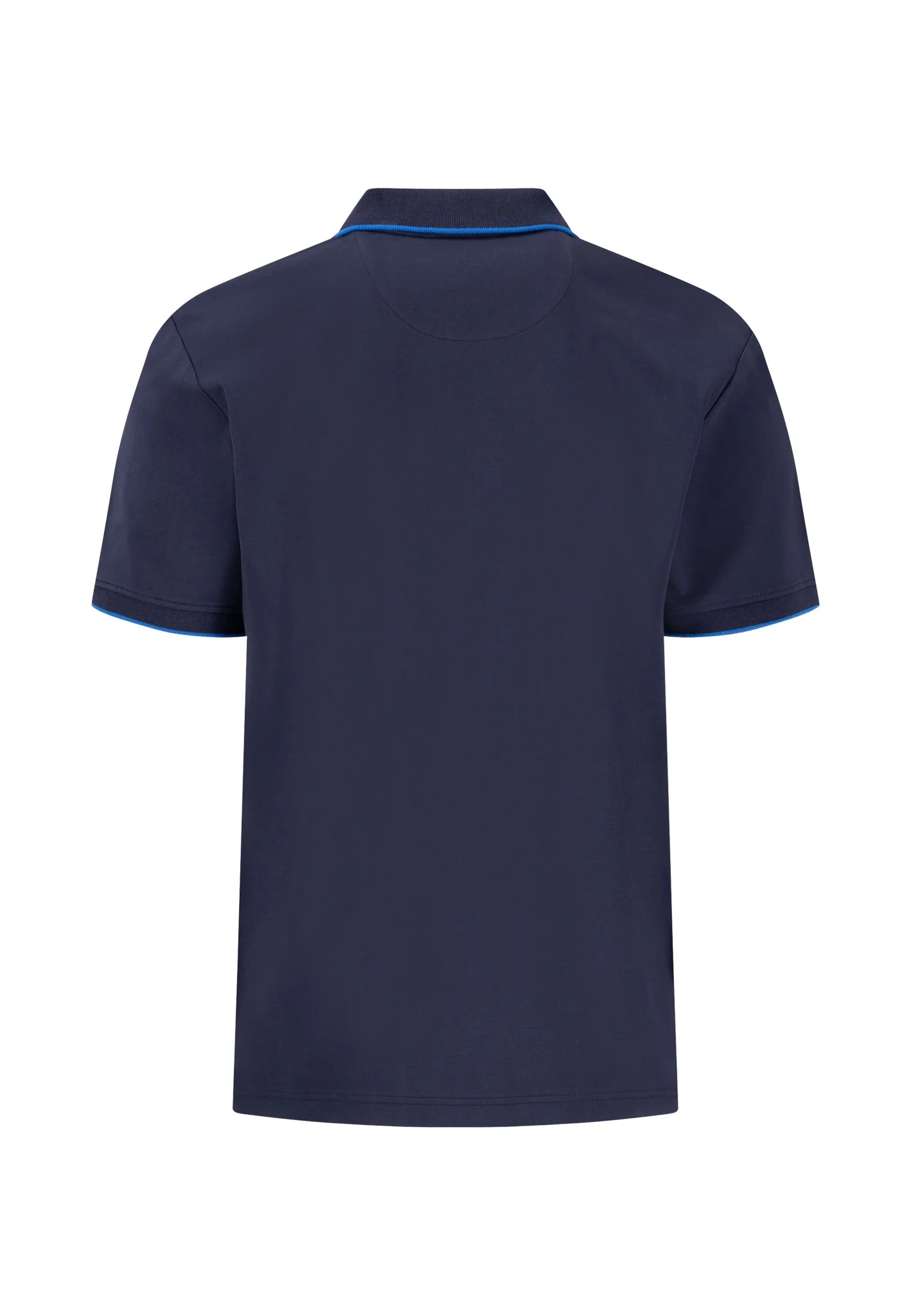 Poloshirt aus Baumwolle mit Kontrastdetails - Image 5
