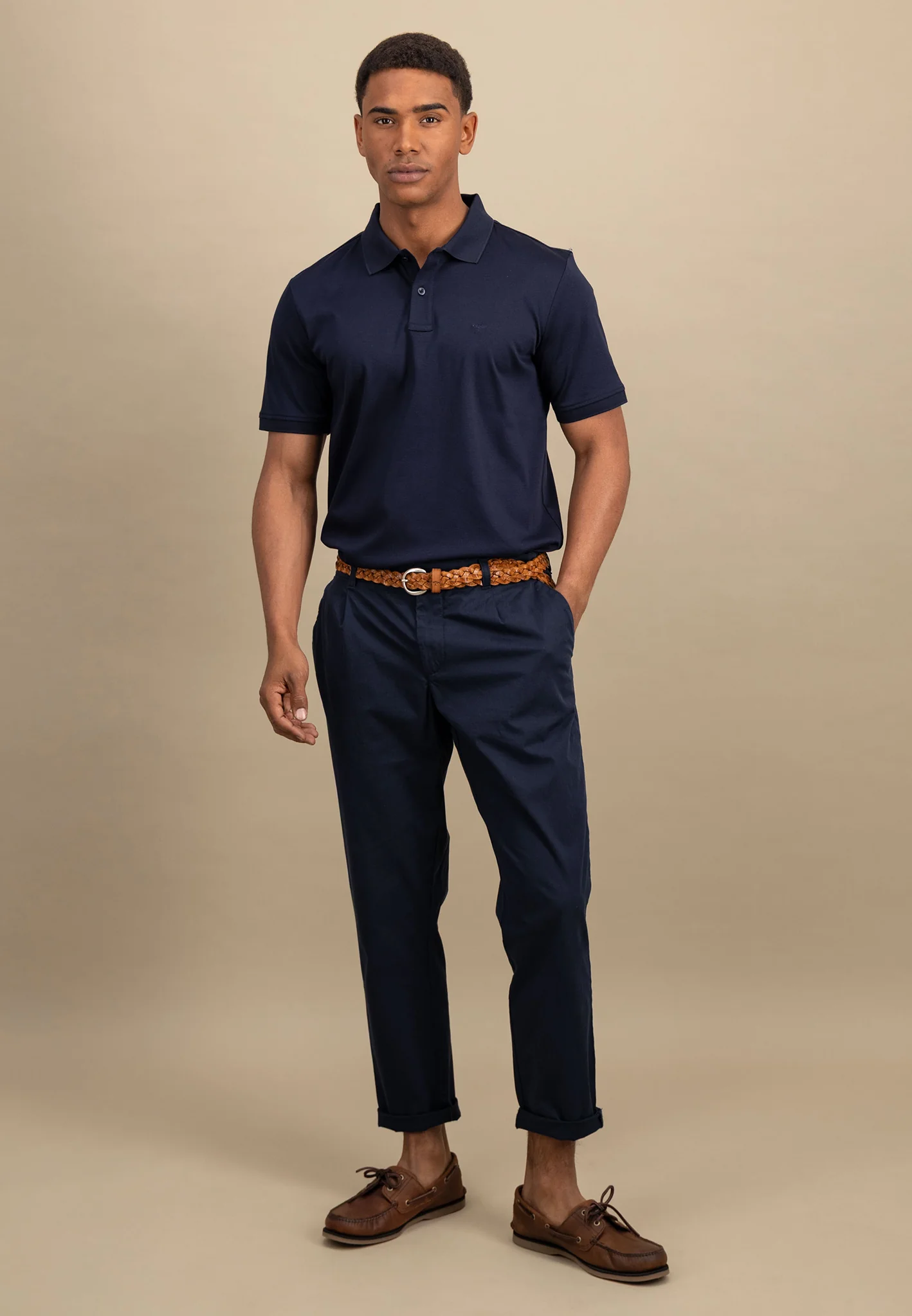 Poloshirt aus Baumwolle mit Logo Detail - Image 4