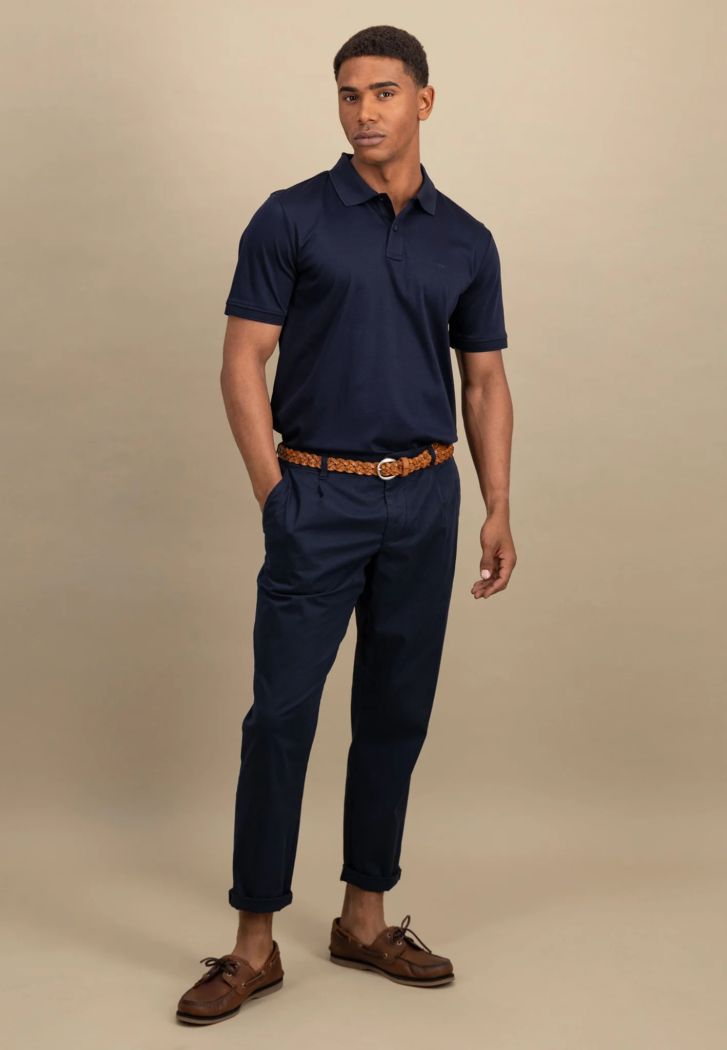 Poloshirt aus Baumwolle mit Logo Detail - Image 6