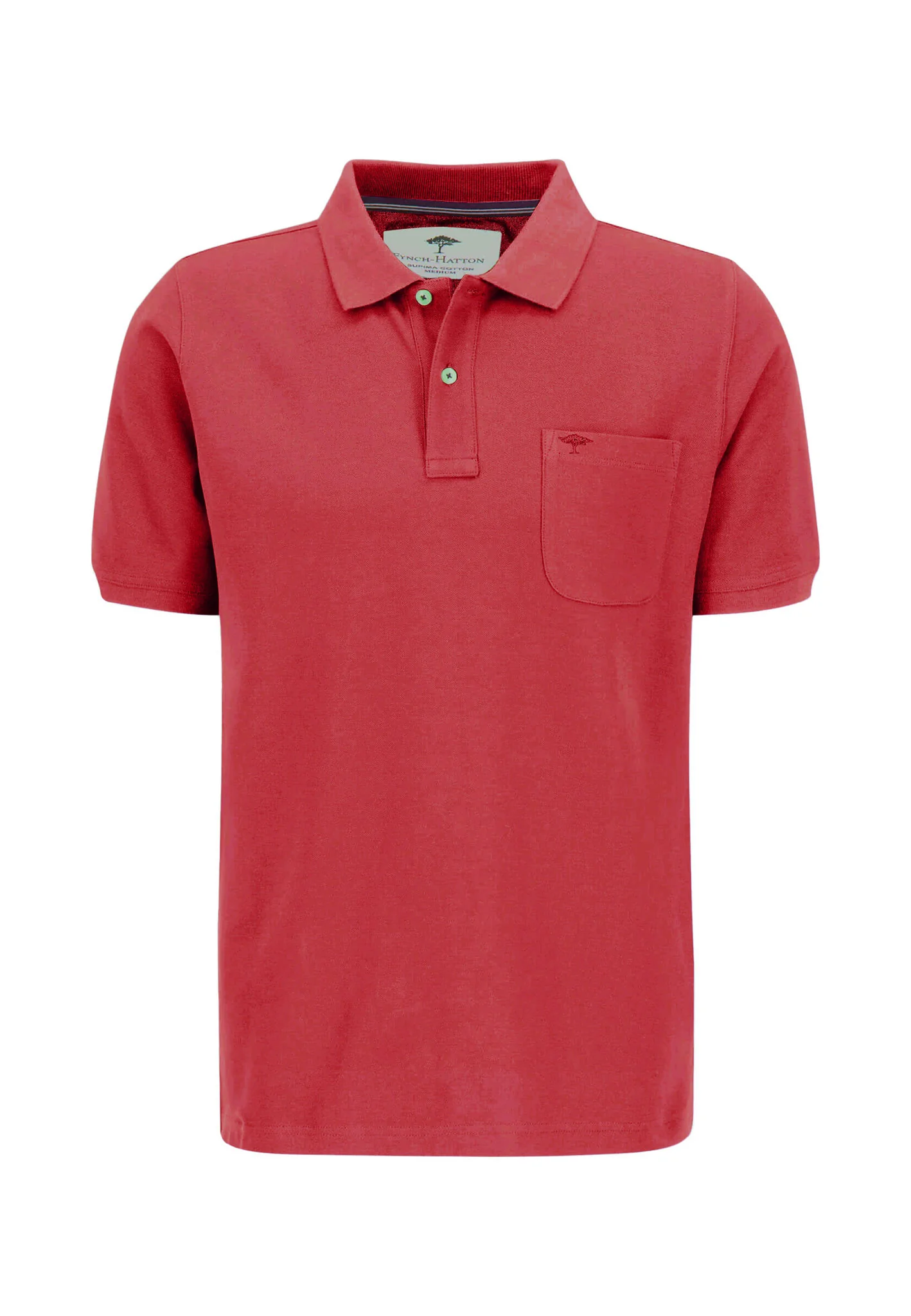 Poloshirt aus Baumwolle mit Logo Detail