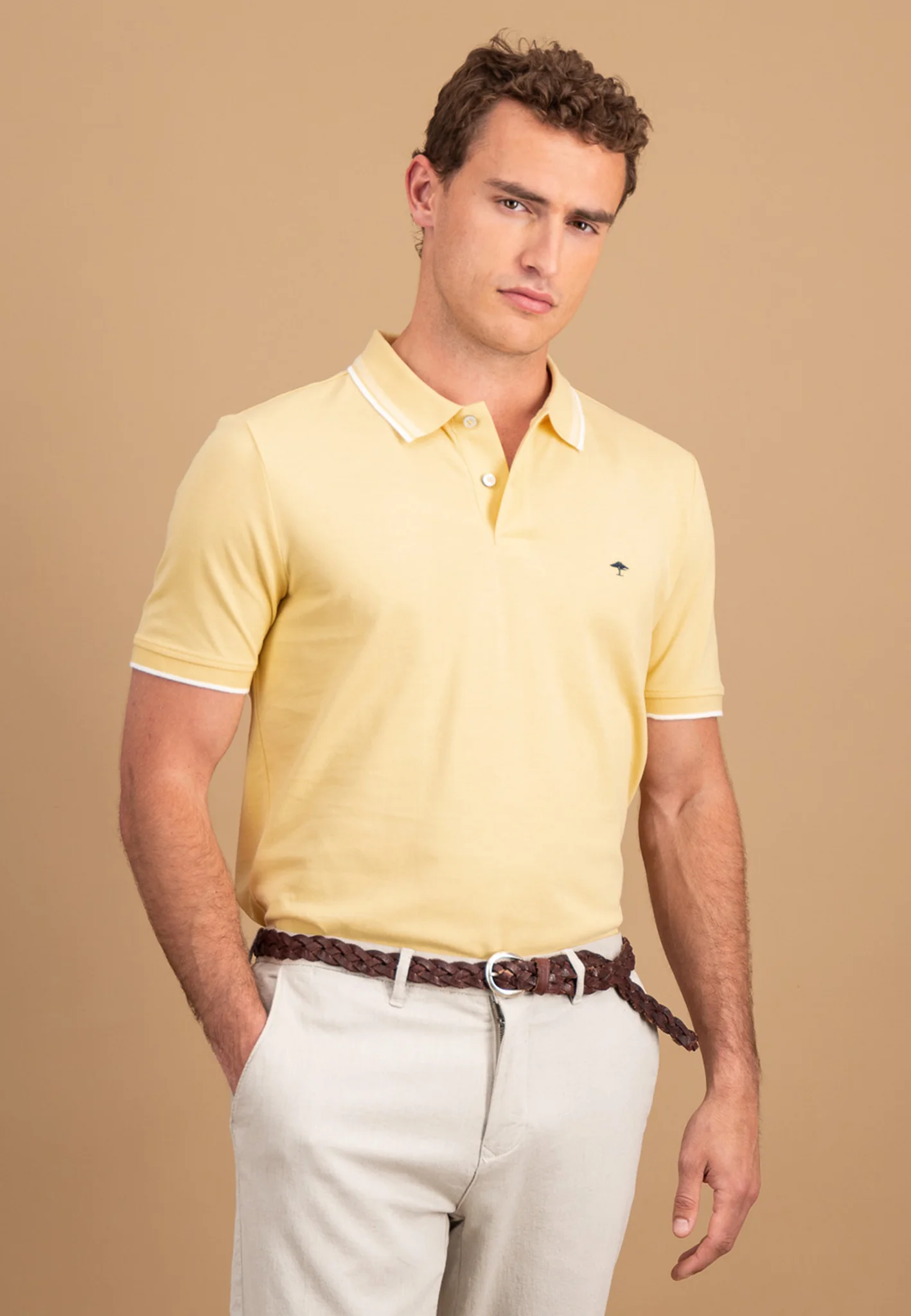 Poloshirt aus Baumwolle mit Logo Detail - Image 13