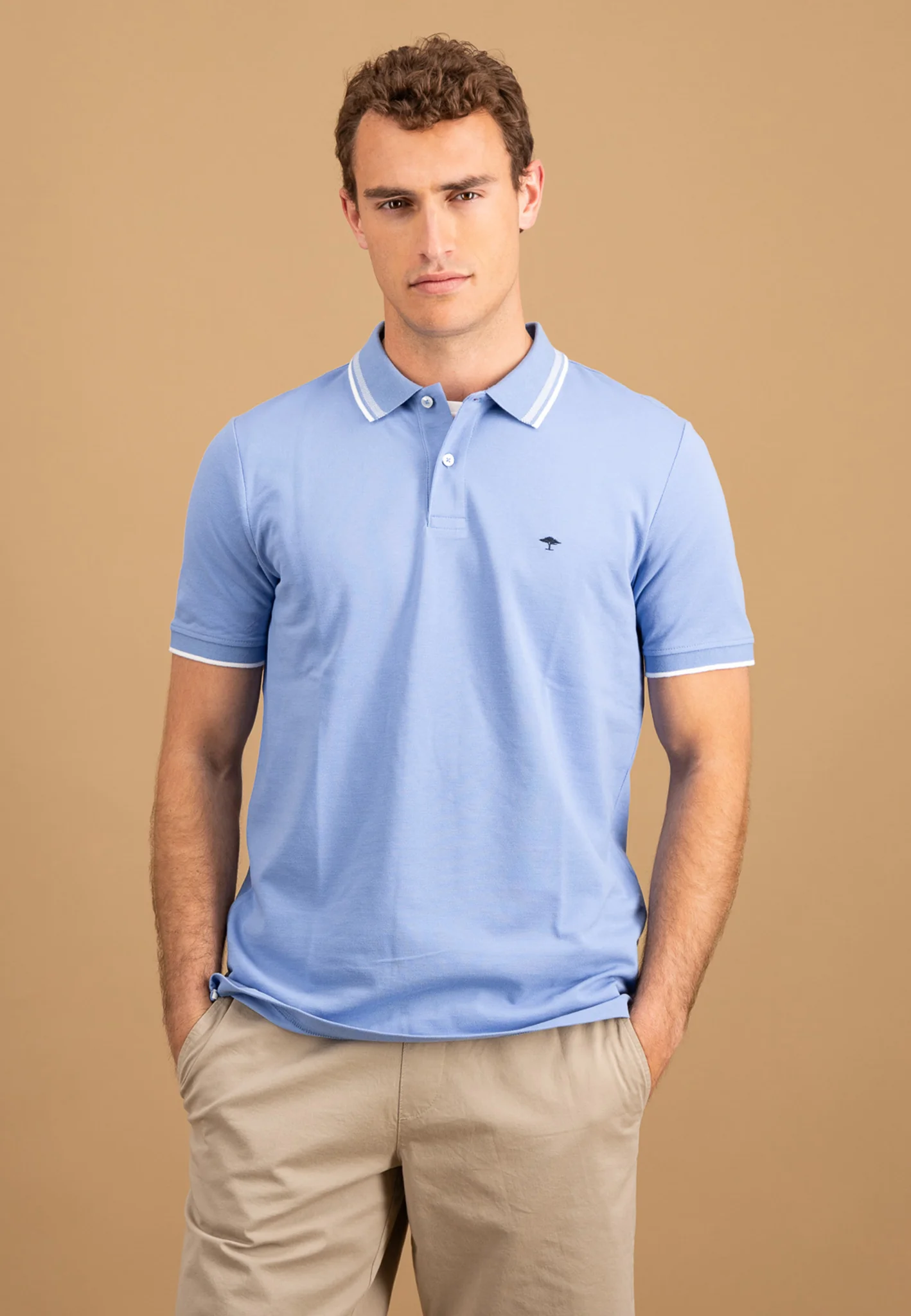Poloshirt aus Baumwolle mit Logo Detail - Image 24