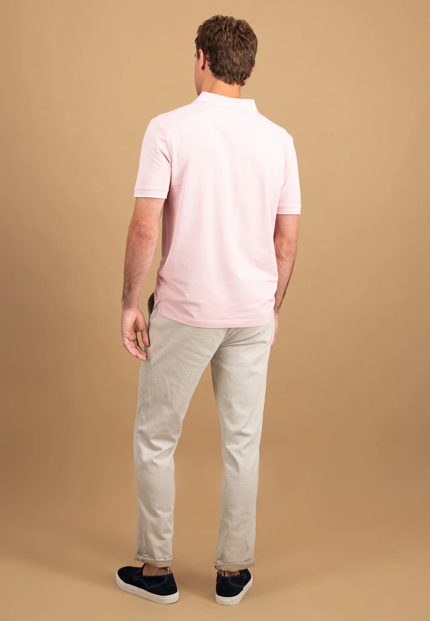Poloshirt aus Baumwolle mit Logo Detail - Image 3