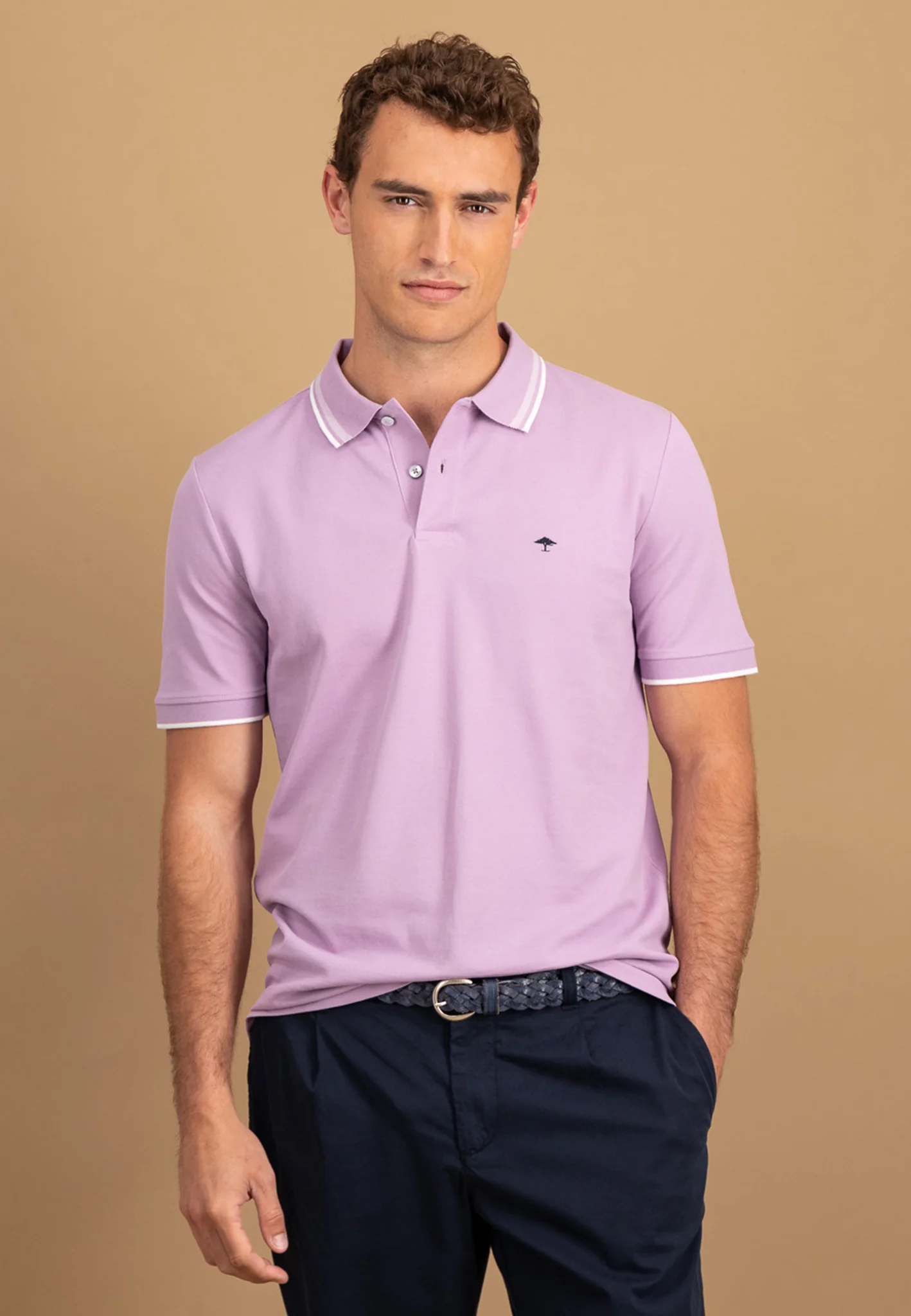 Poloshirt aus Baumwolle mit Logo Detail - Image 7