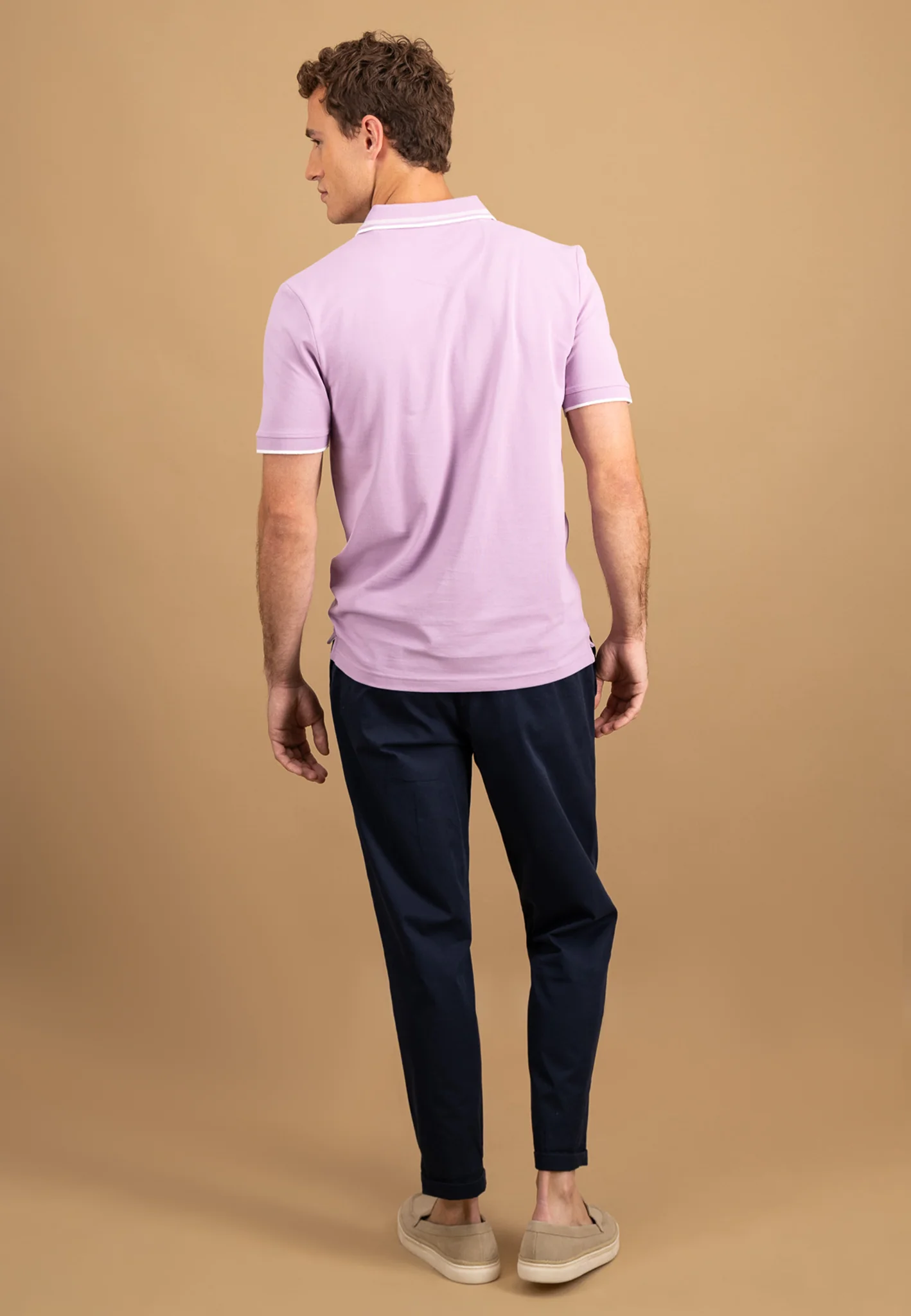 Poloshirt aus Baumwolle mit Logo Detail - Image 9