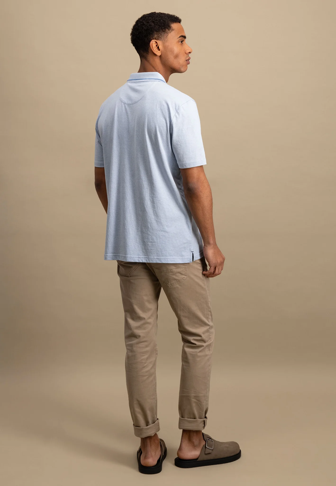 Poloshirt aus Baumwolle mit Logo Detail - Image 3