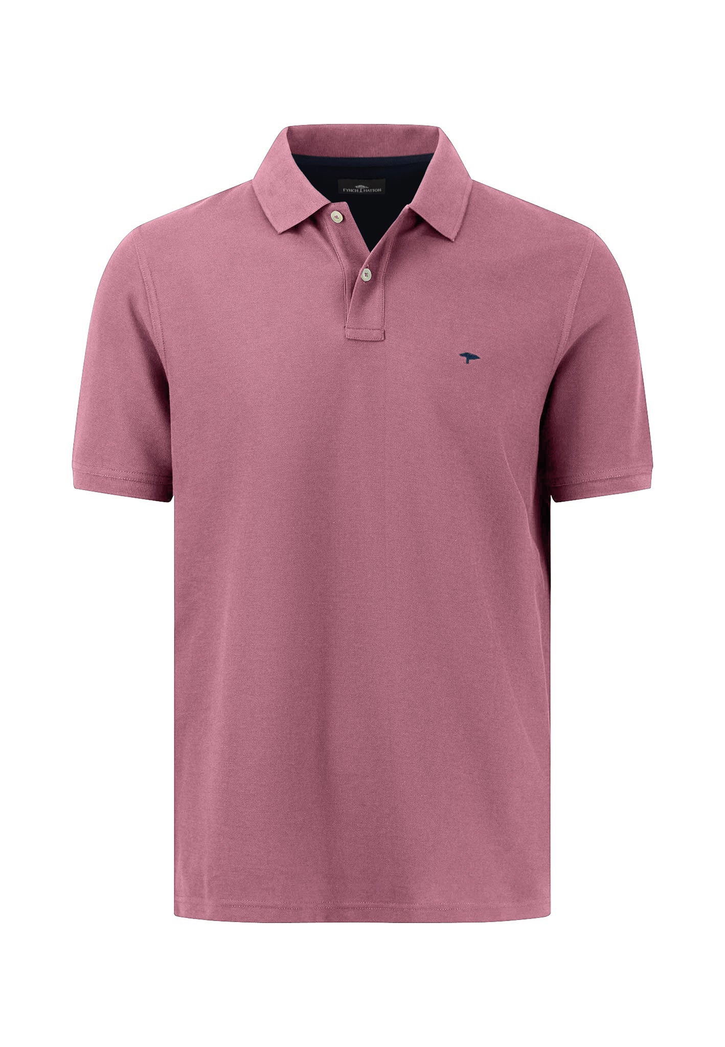 Poloshirt aus Baumwolle mit Logo-Stickerei und Knopfleiste