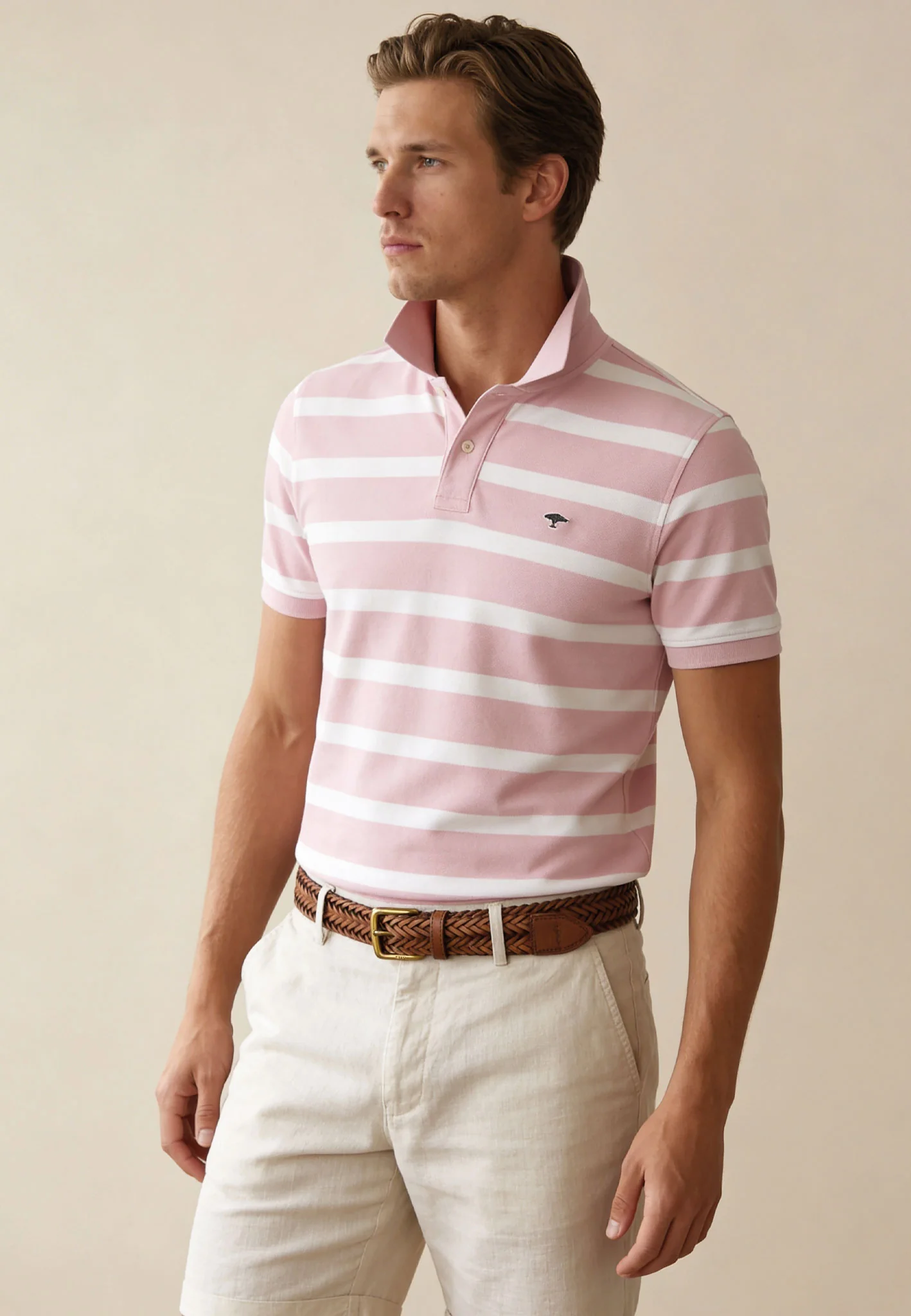 Poloshirt aus Baumwolle mit Streifenmuster – Premium Cotton - Image 2