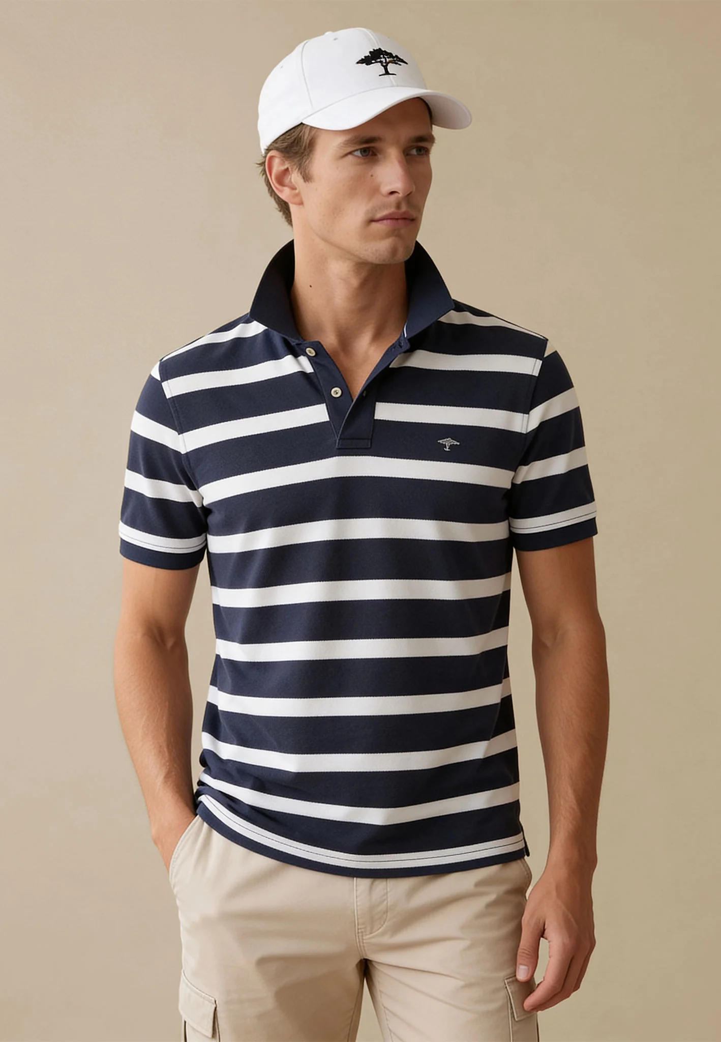 Poloshirt aus Baumwolle mit Streifenmuster – Premium Cotton - Image 7