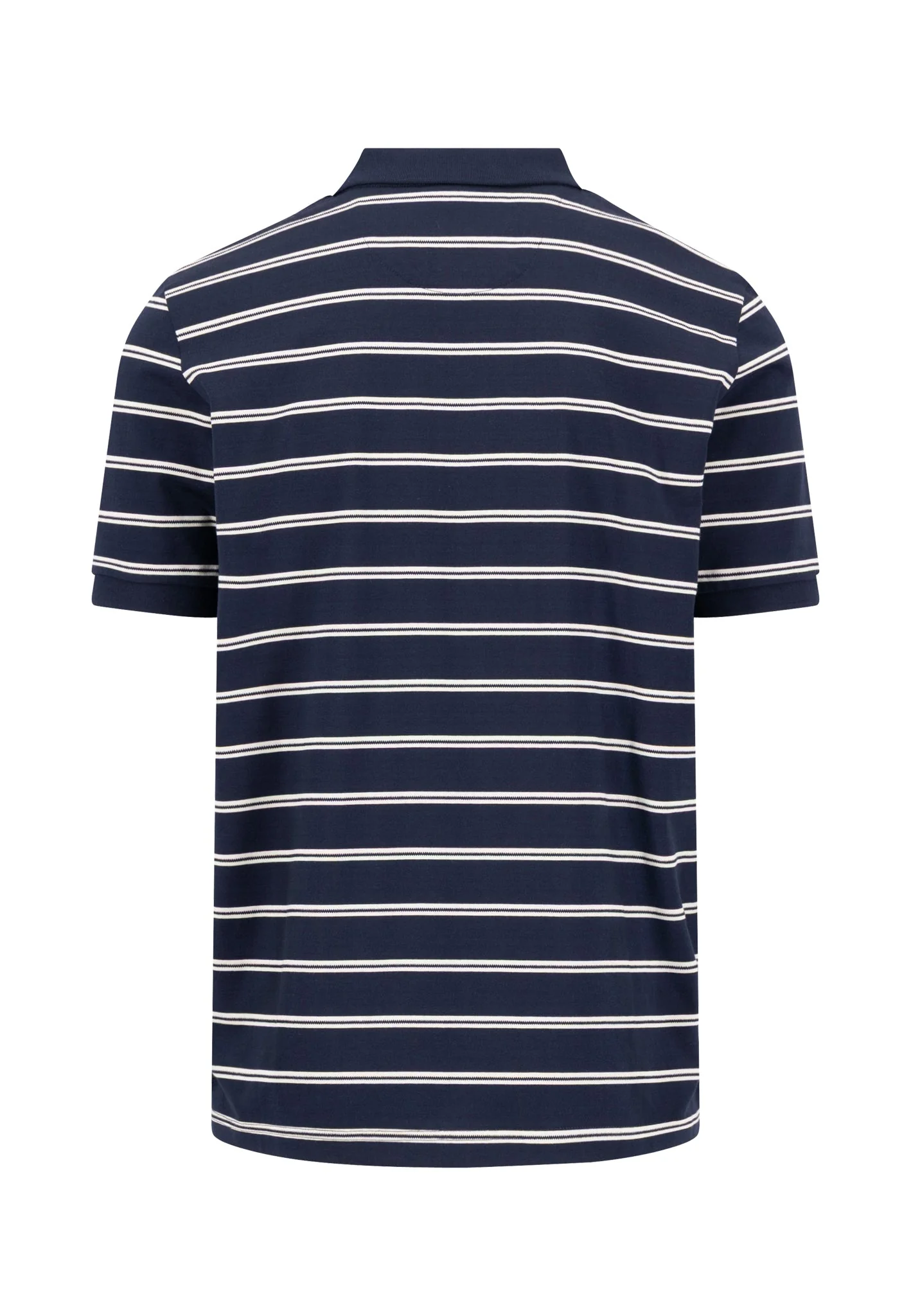 Poloshirt aus Baumwolle mit Streifenmuster und Polokragen - Image 2