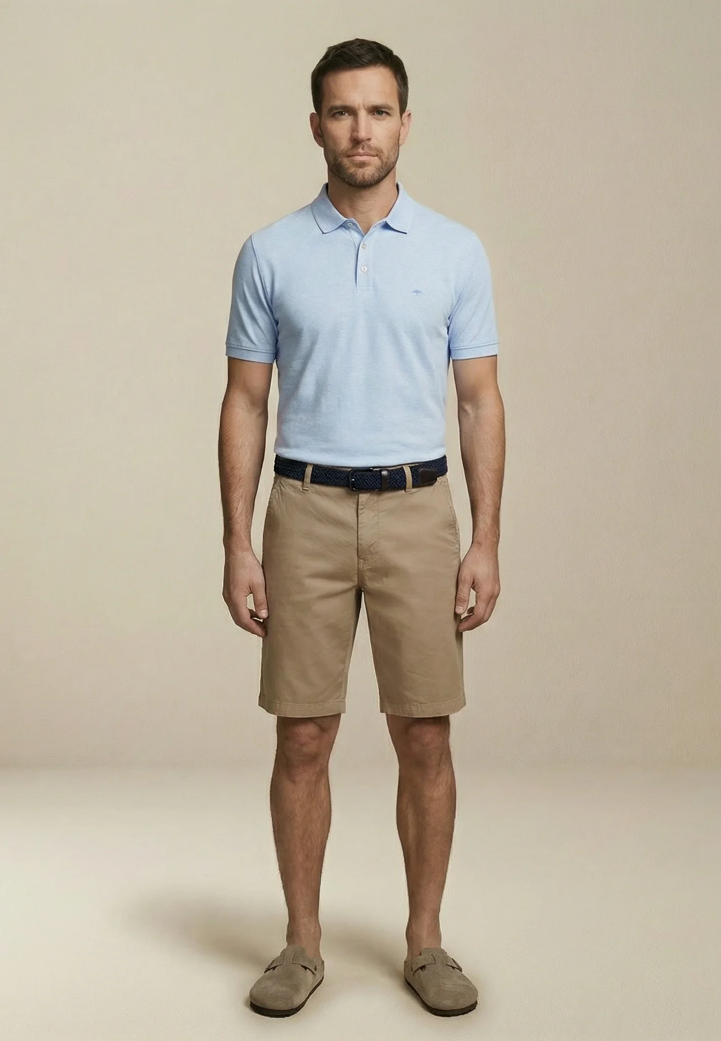 Poloshirt aus Baumwollmix mit klassischem Kragen - Image 7