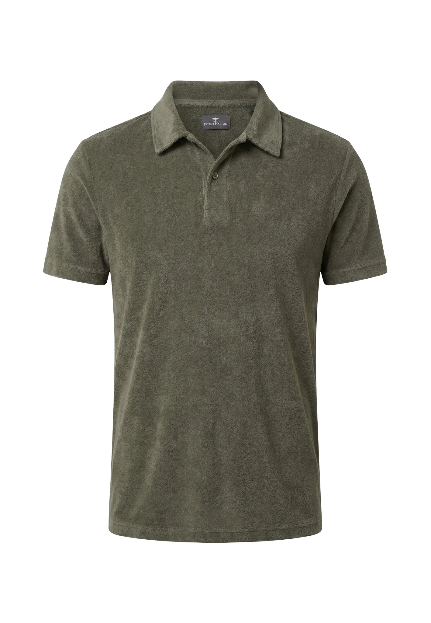 Poloshirt aus Frottee-Baumwolle mit Polokragen - Image 2