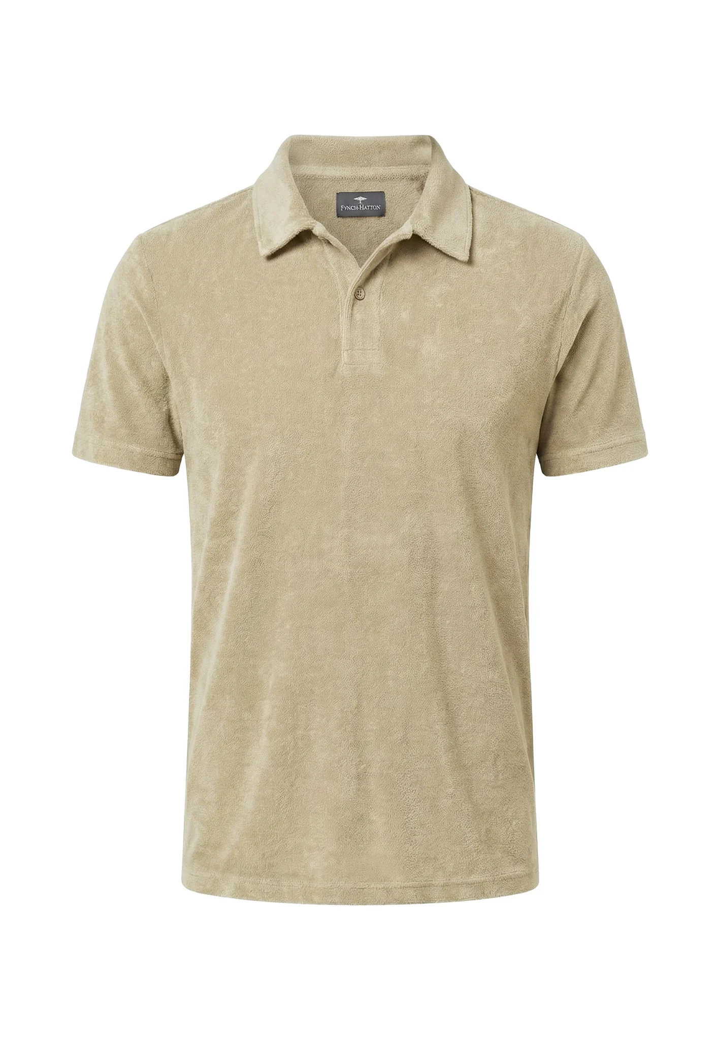 Poloshirt aus Frottee-Baumwolle mit Polokragen - Image 3