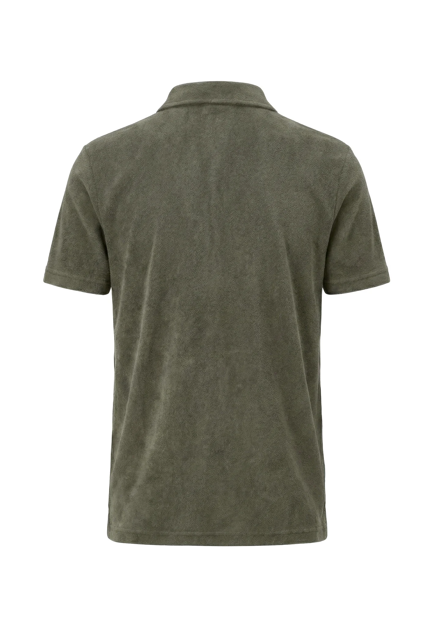Poloshirt aus Frottee-Baumwolle mit Polokragen - Image 5