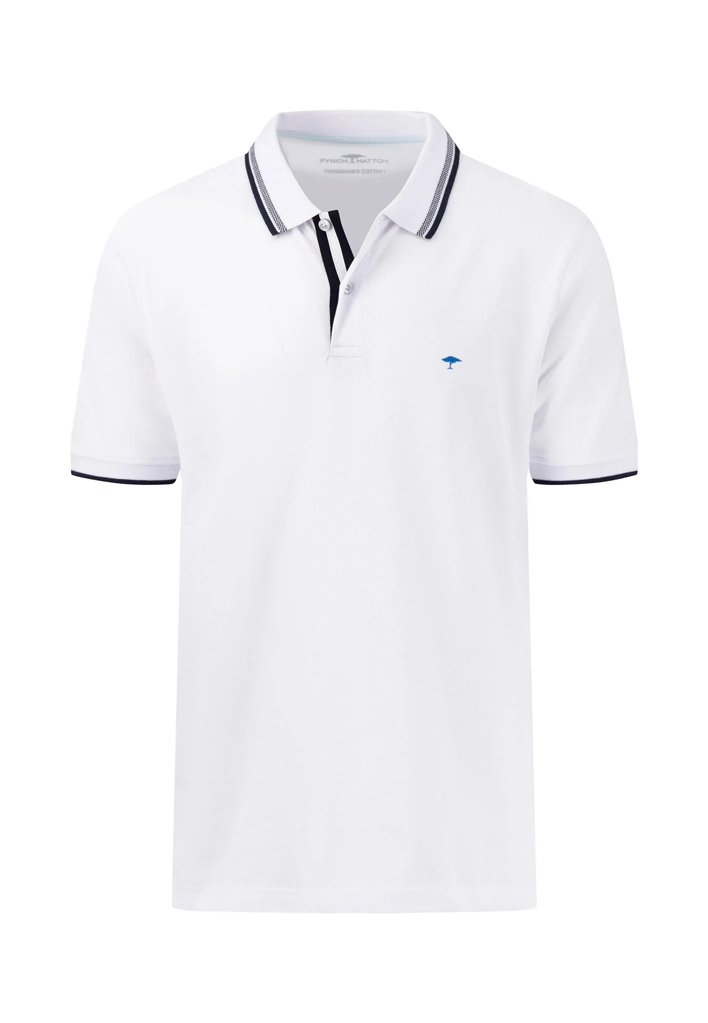 Poloshirt mit Kontrast-Details
