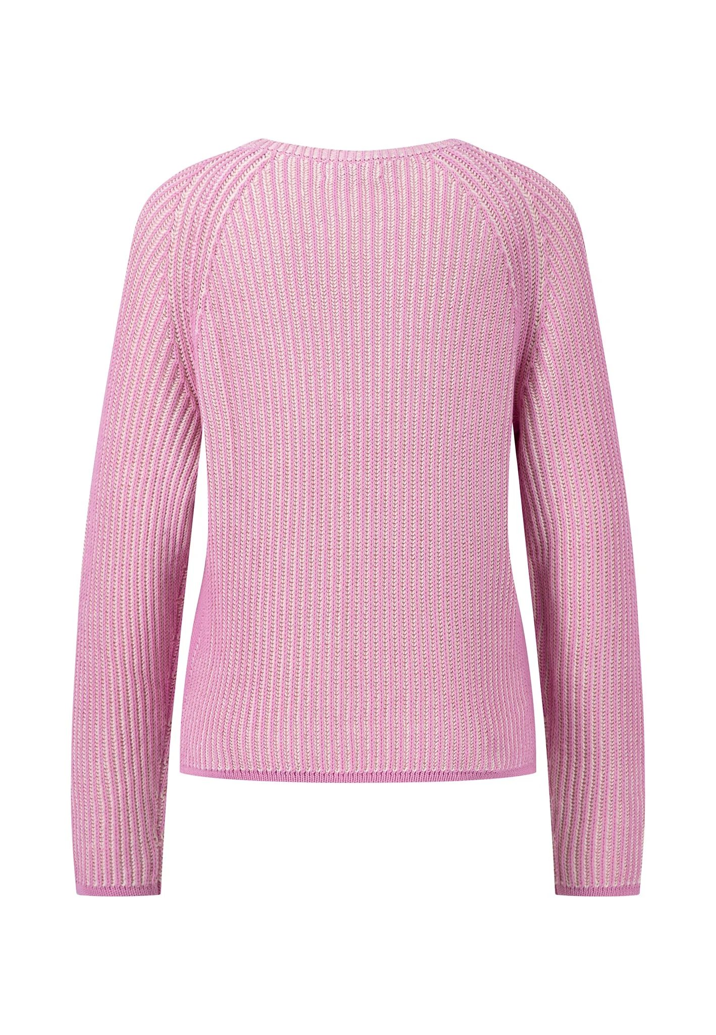 Pullover aus Baumwoll-Strick mit Duo-Tone Effekt - Image 4
