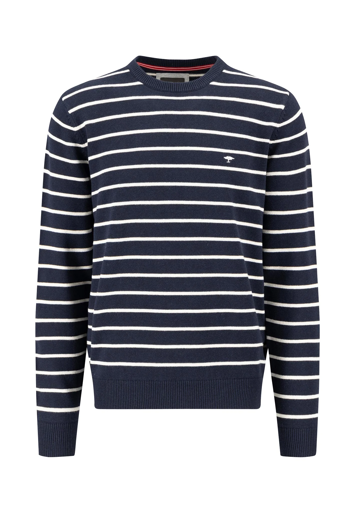 Pullover aus Baumwolle mit feinen Streifen - Image 11