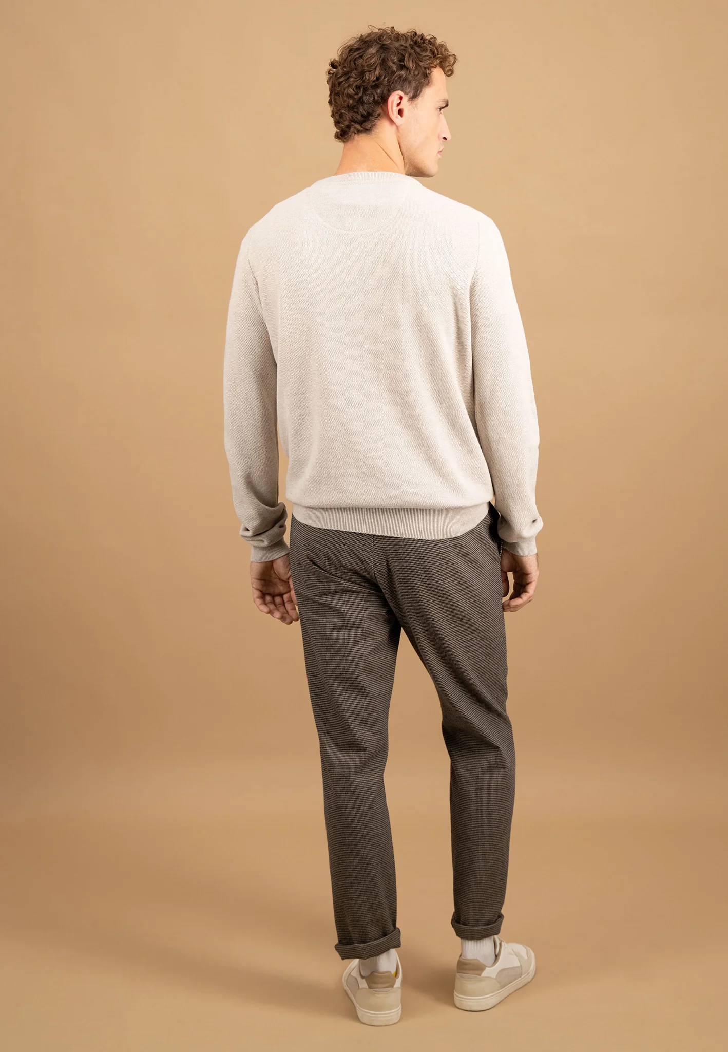 Pullover aus Baumwolle mit feiner Struktur - Image 33