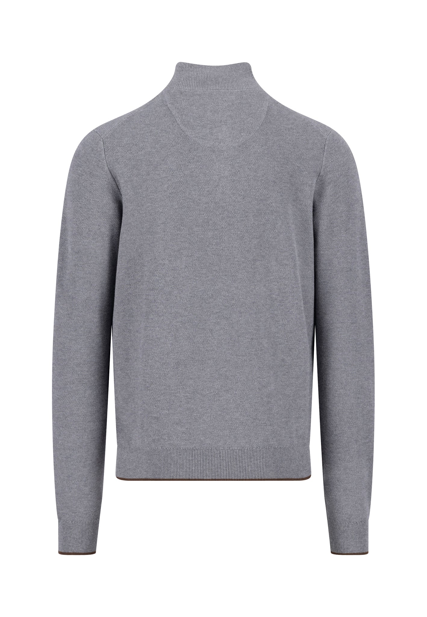 Pullover aus Baumwolle mit Knopfleiste und Stehkragen - Image 28
