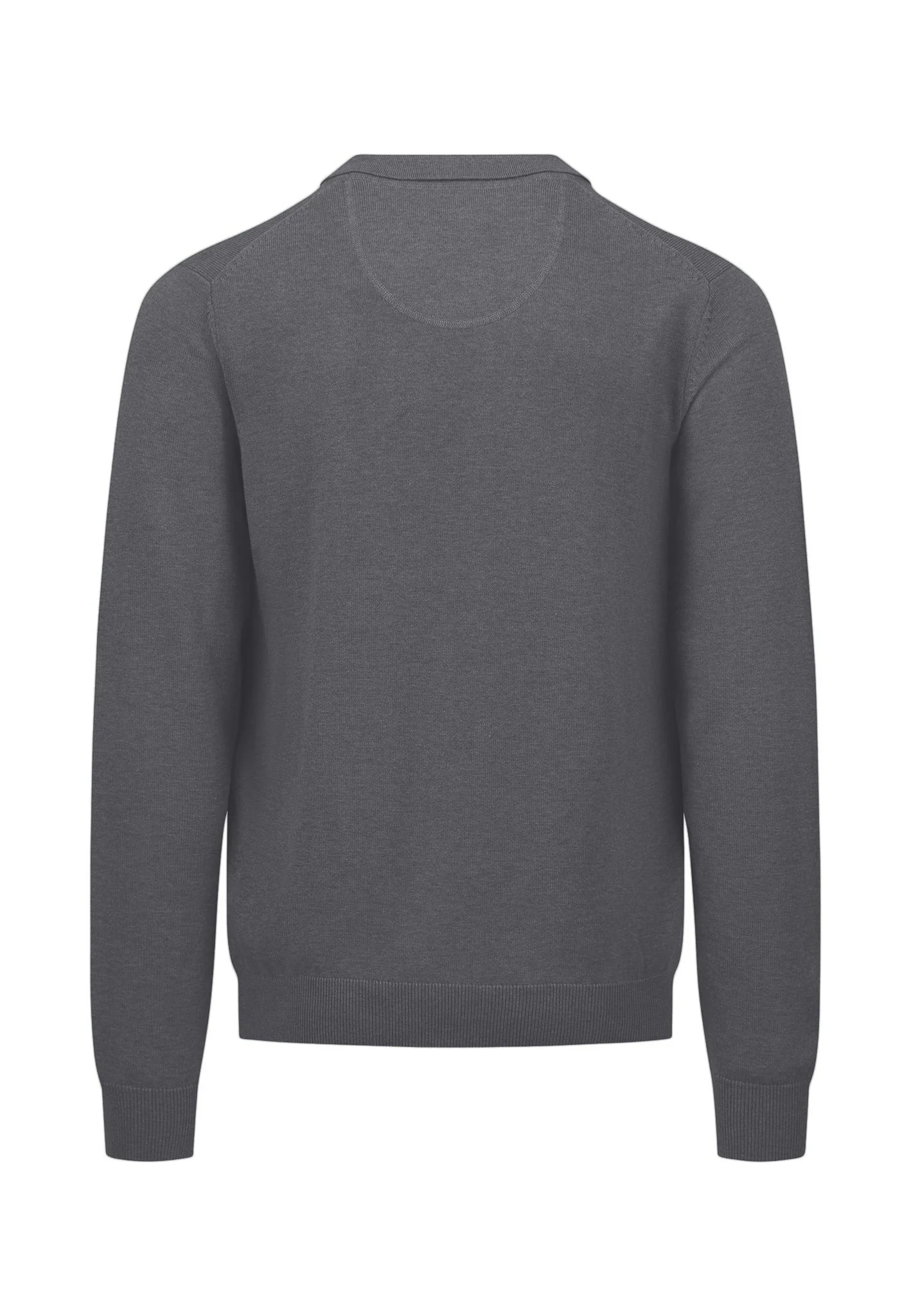Pullover aus Baumwolle mit Polokragen und Knopfleiste - Image 6