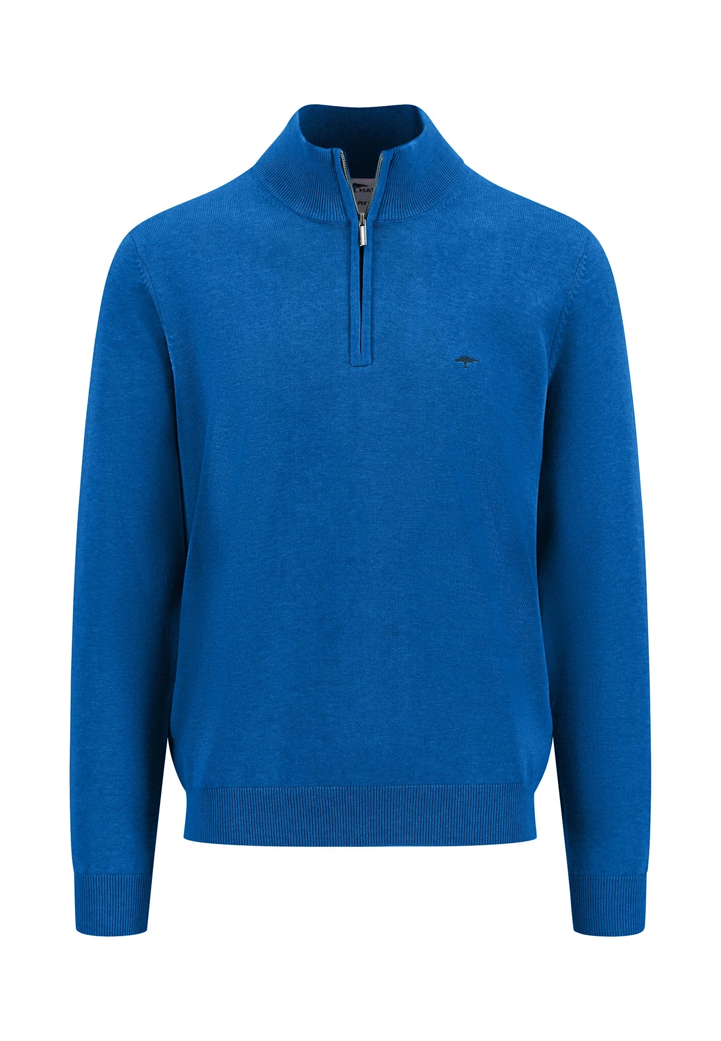 Pullover aus Baumwolle mit Troyer-Kragen - Image 11