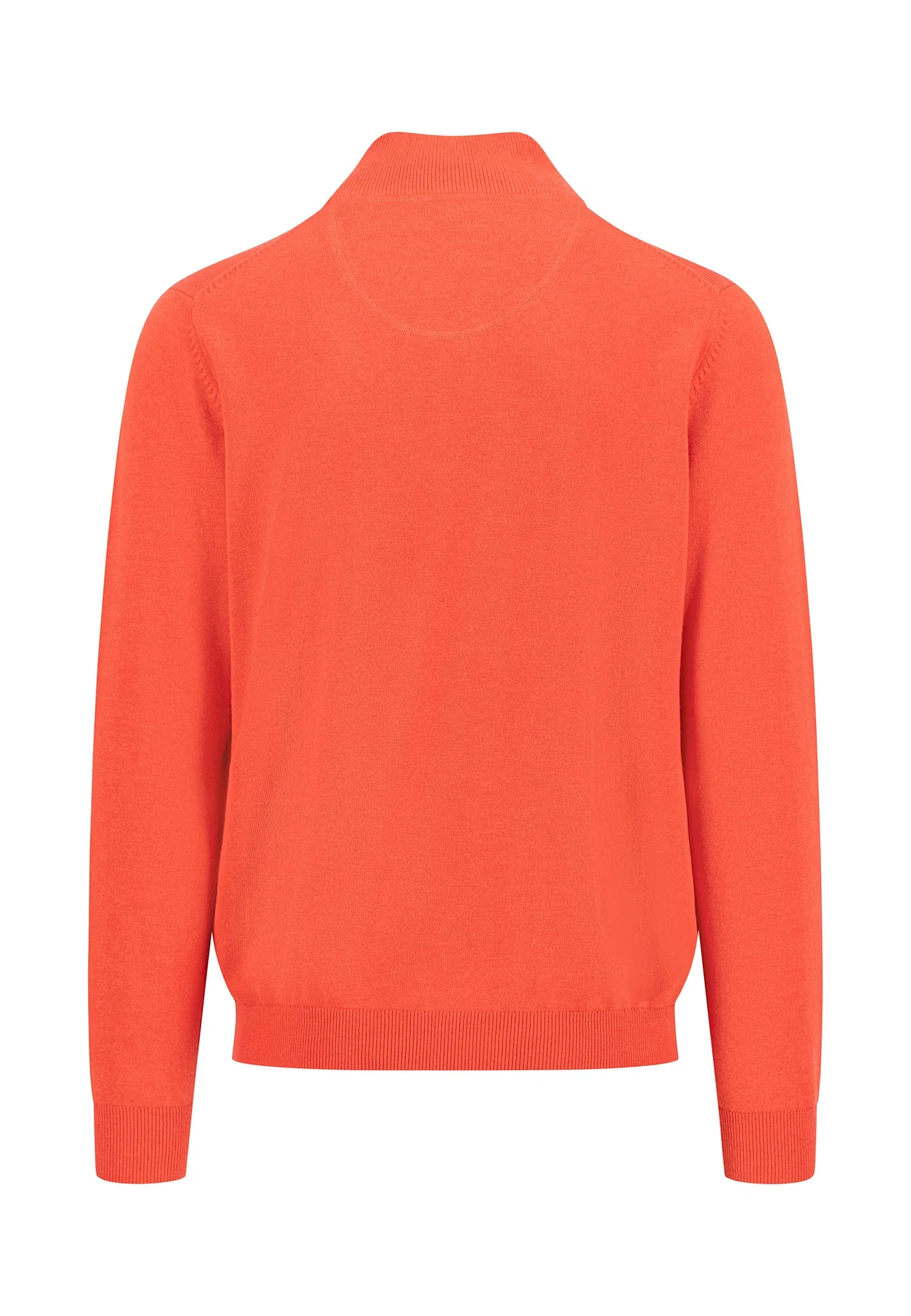 Pullover aus Baumwolle mit Troyer-Kragen - Image 6
