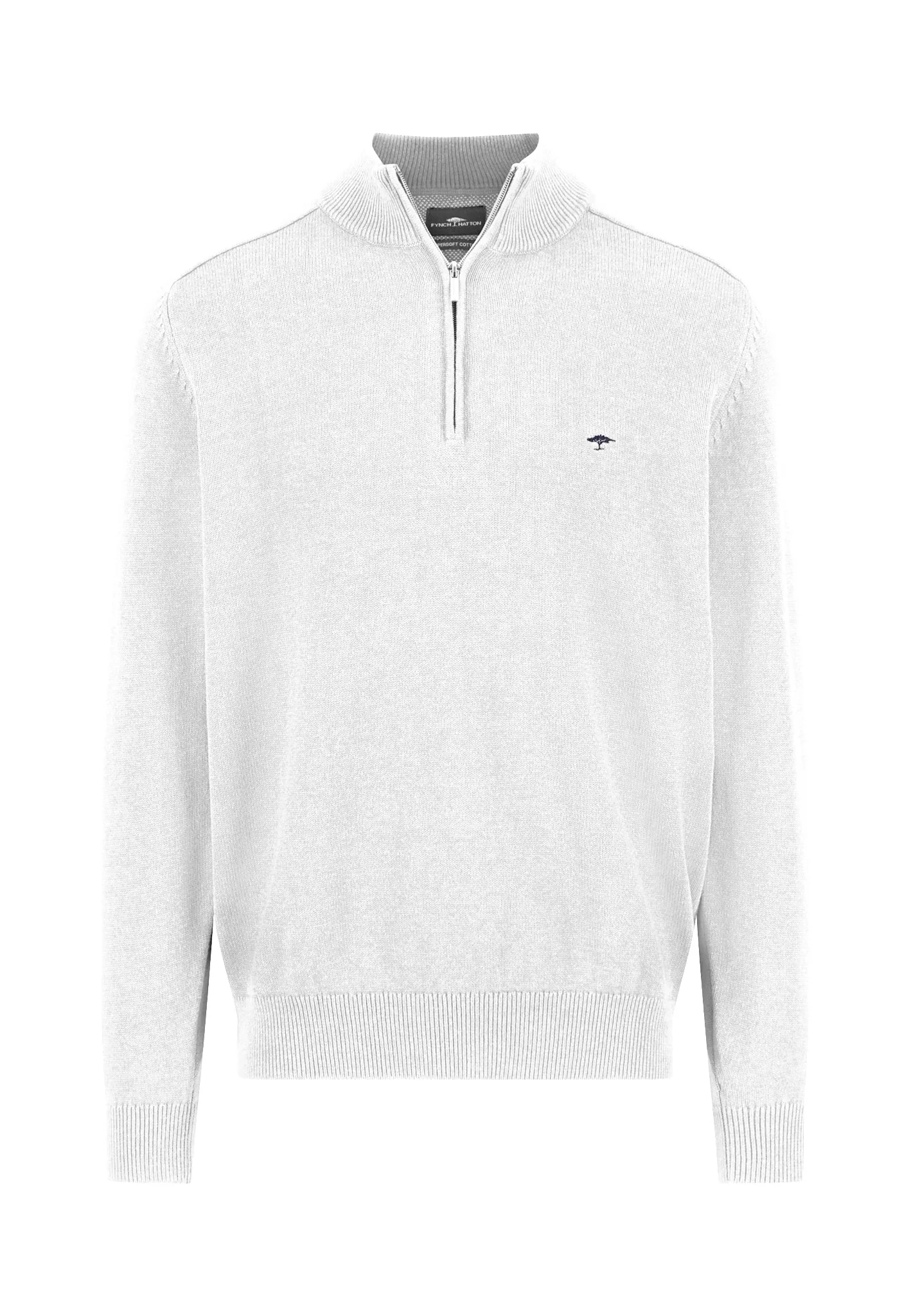 Pullover aus Baumwolle mit Troyer-Kragen - Image 3