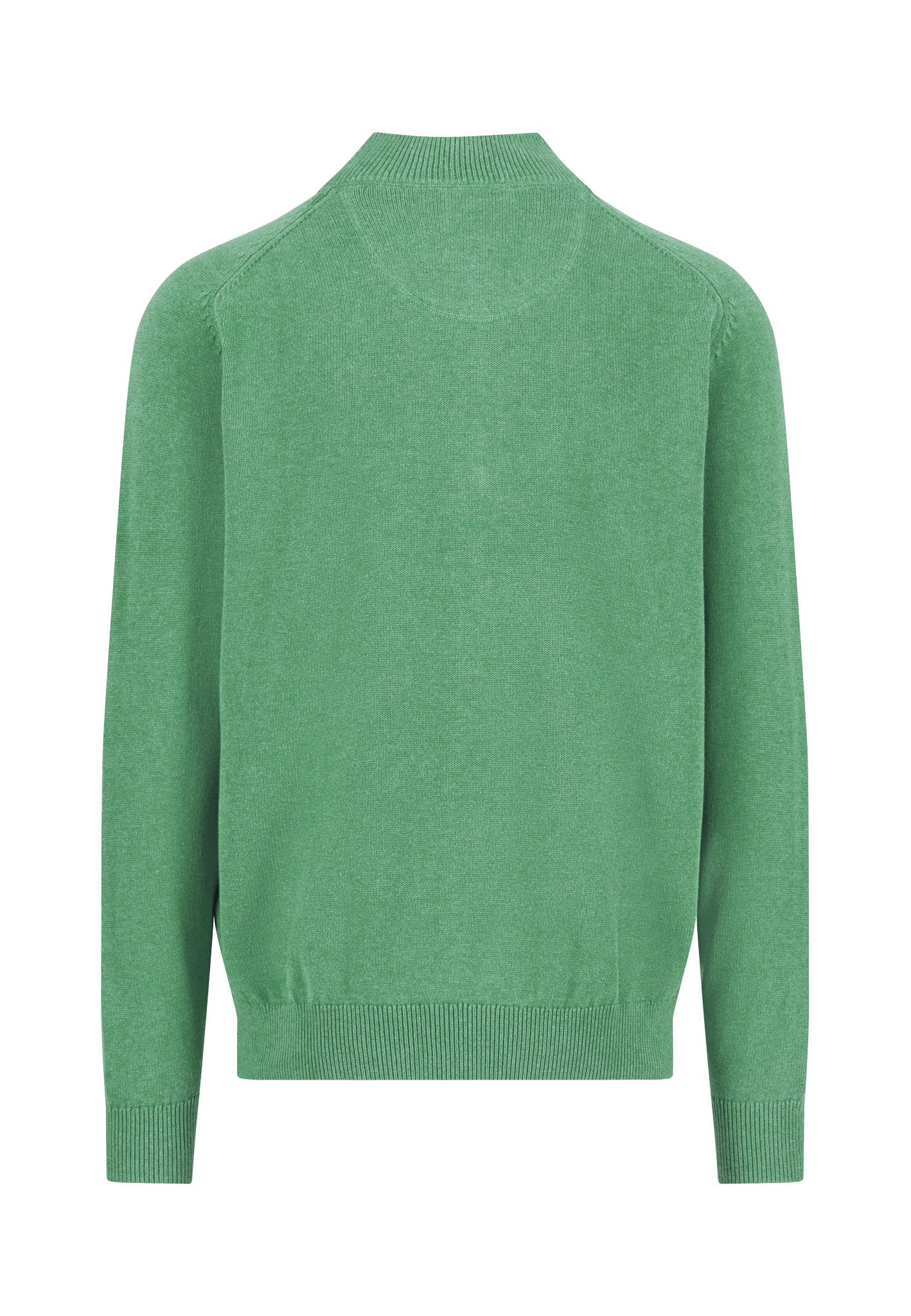Pullover aus Baumwolle mit Troyer-Kragen - Image 6