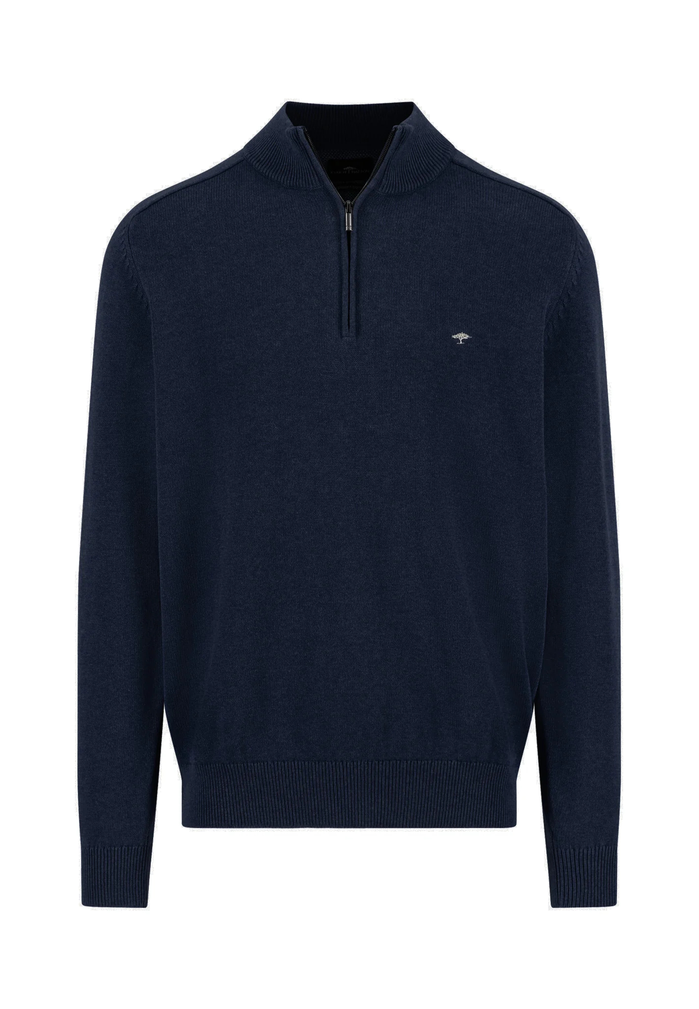 Pullover aus Baumwolle mit Troyer-Kragen - Image 7