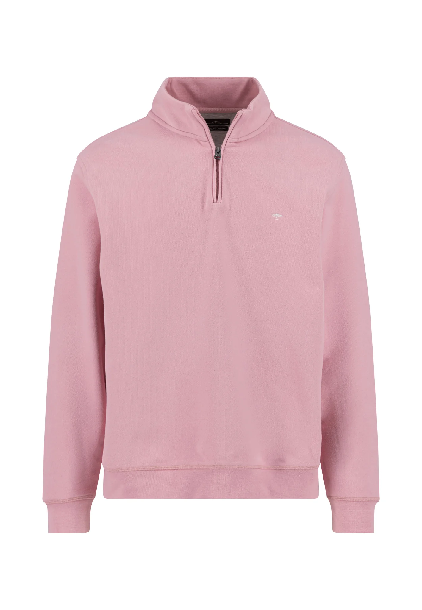 Pullover aus Baumwolle mit Troyer-Kragen - Image 3