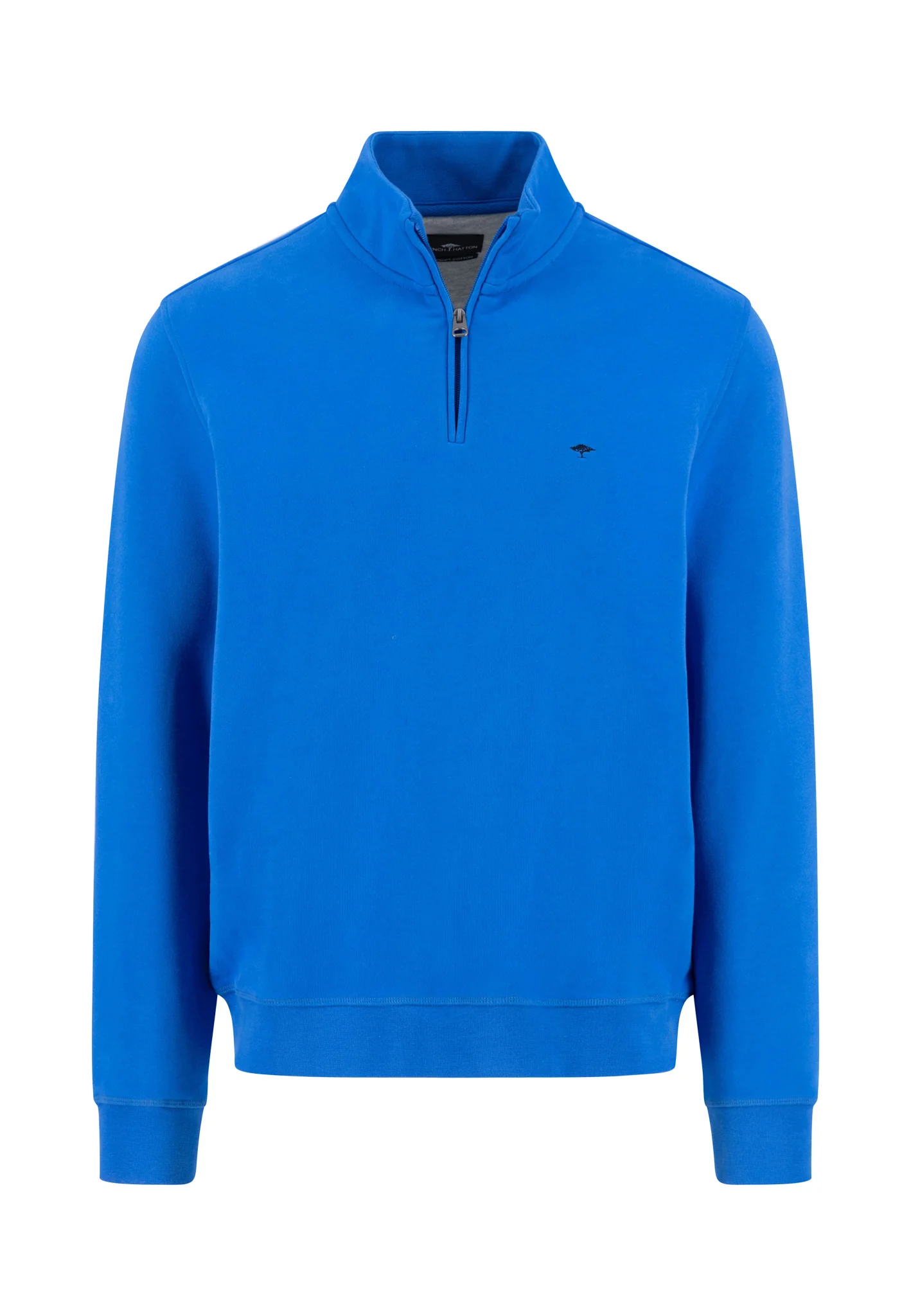 Pullover aus Baumwolle mit Troyer-Kragen - Image 7