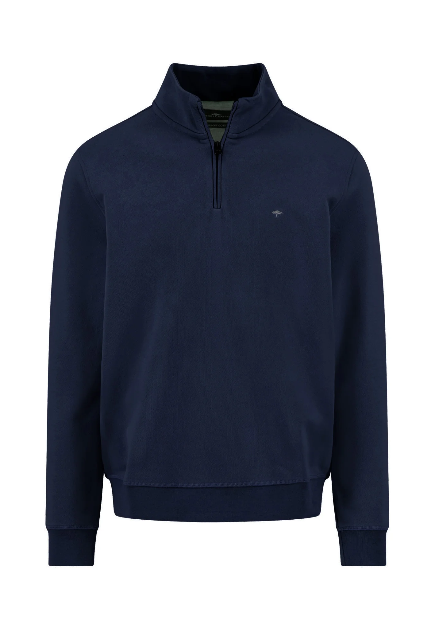 Pullover aus Baumwolle mit Troyer-Kragen - Image 9