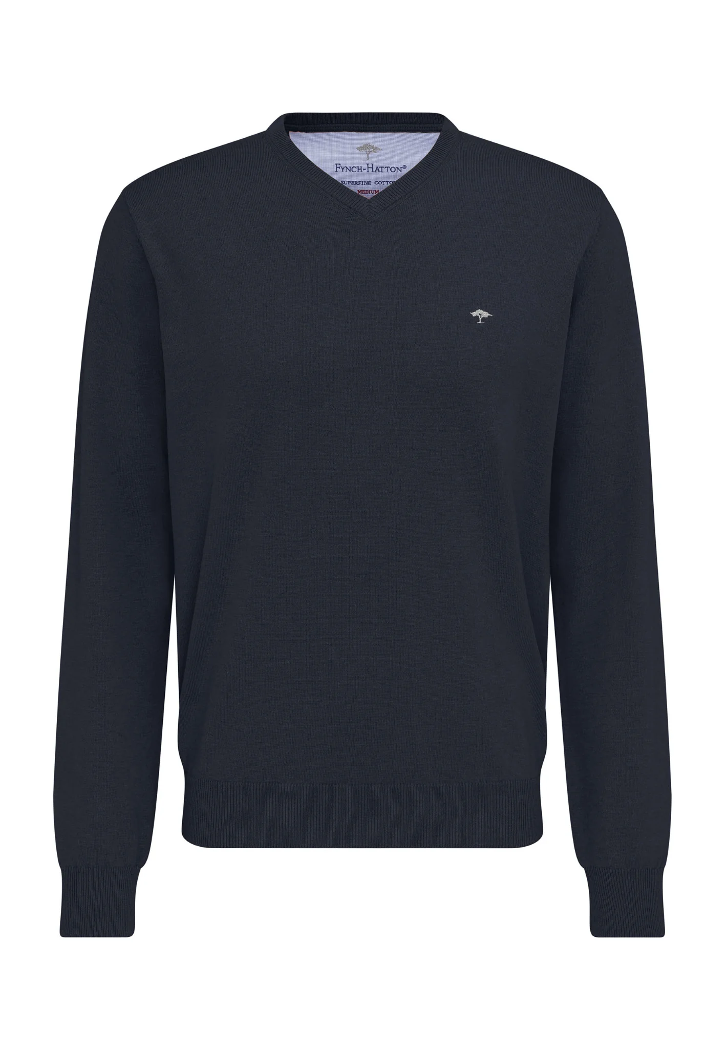 Pullover aus Baumwolle mit V-Ausschnitt - Image 7