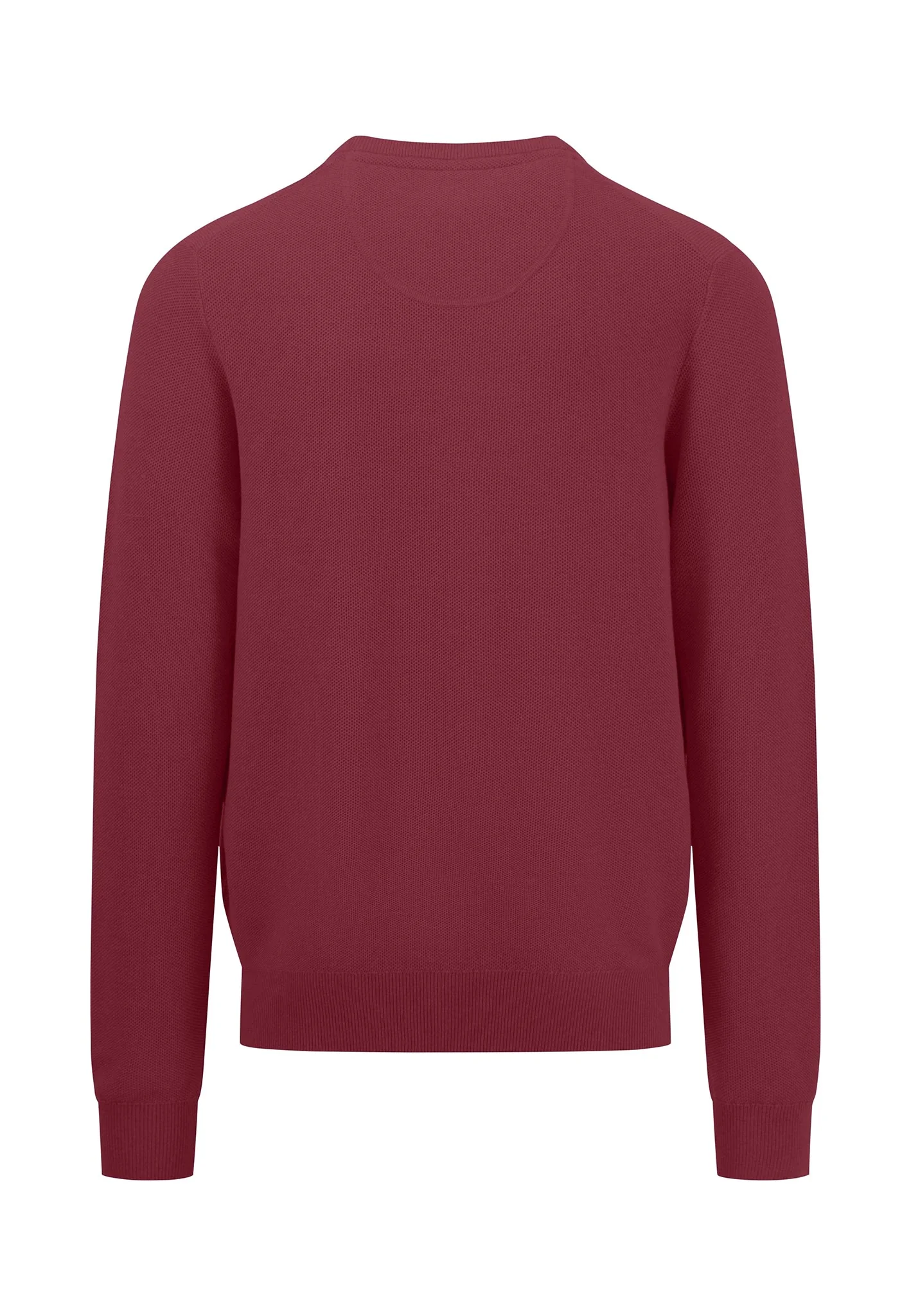 Pullover aus Baumwolle mit V-Ausschnitt - Image 8
