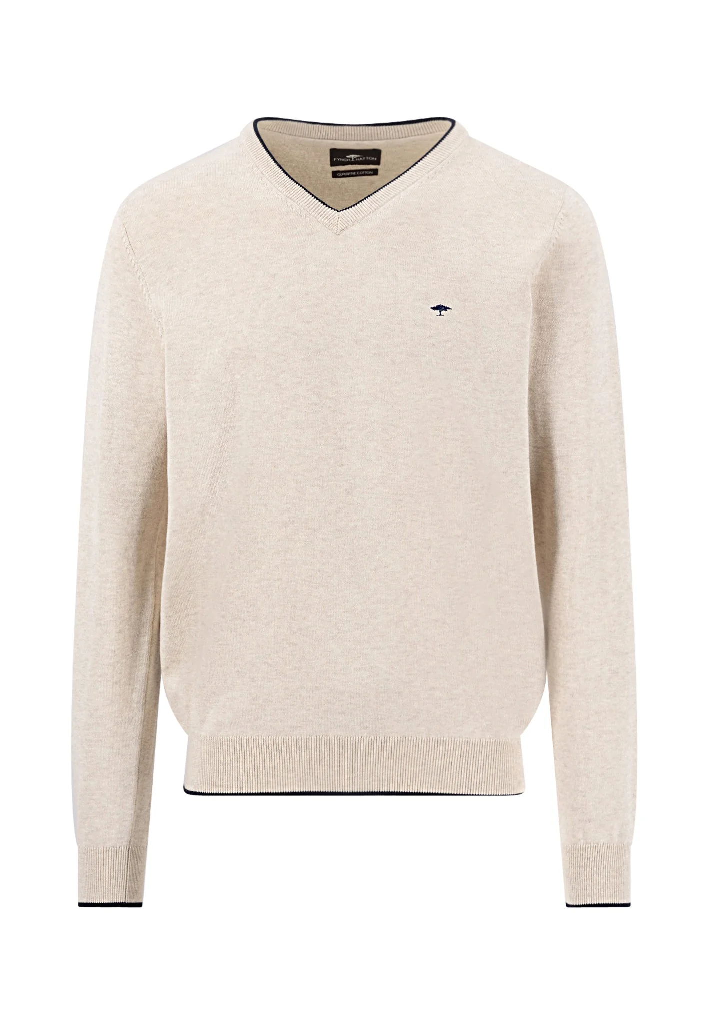 Pullover aus Baumwolle mit V-Ausschnitt - Image 19