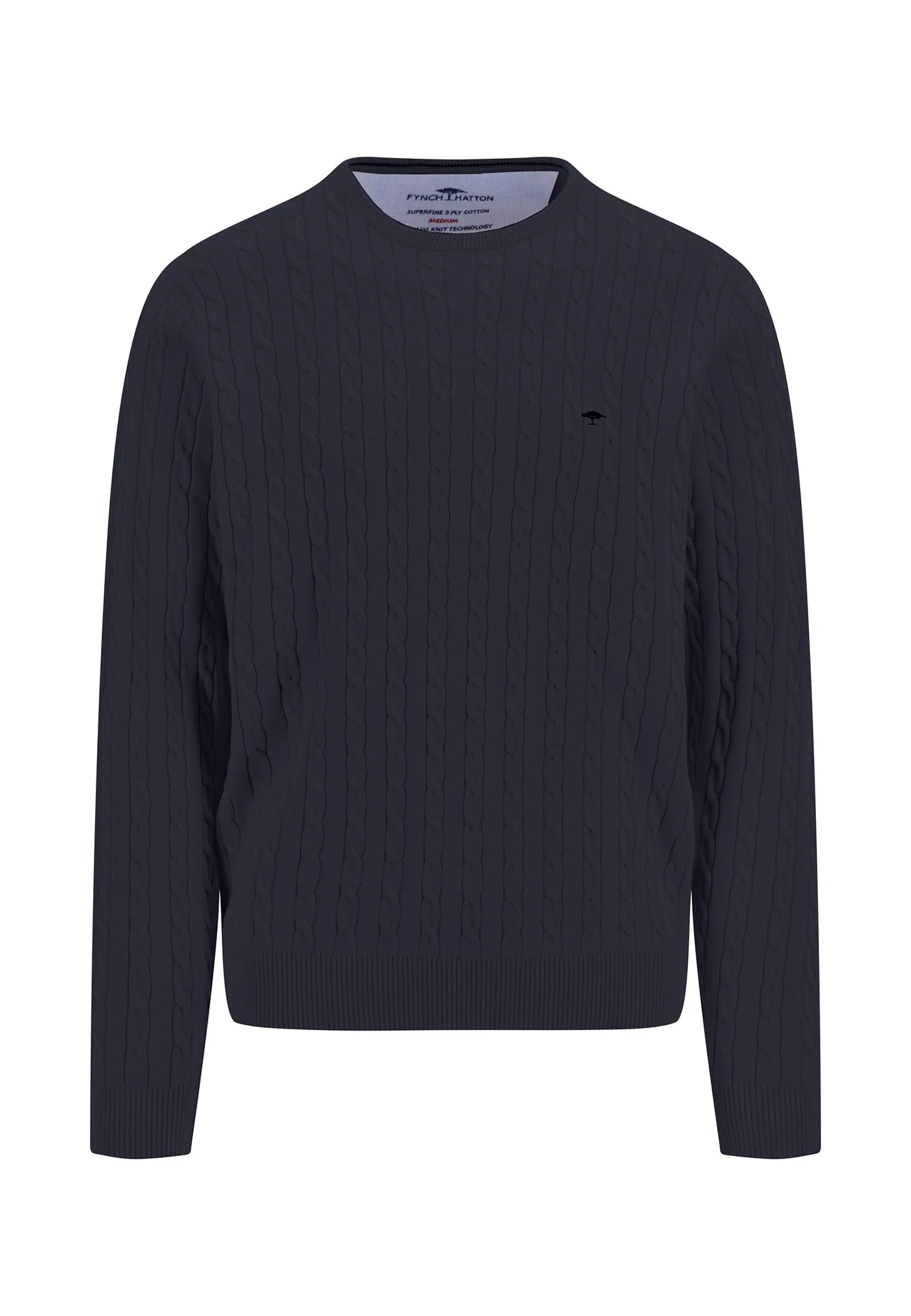 Pullover aus Baumwolle mit Zopfstrickmuster - Image 9