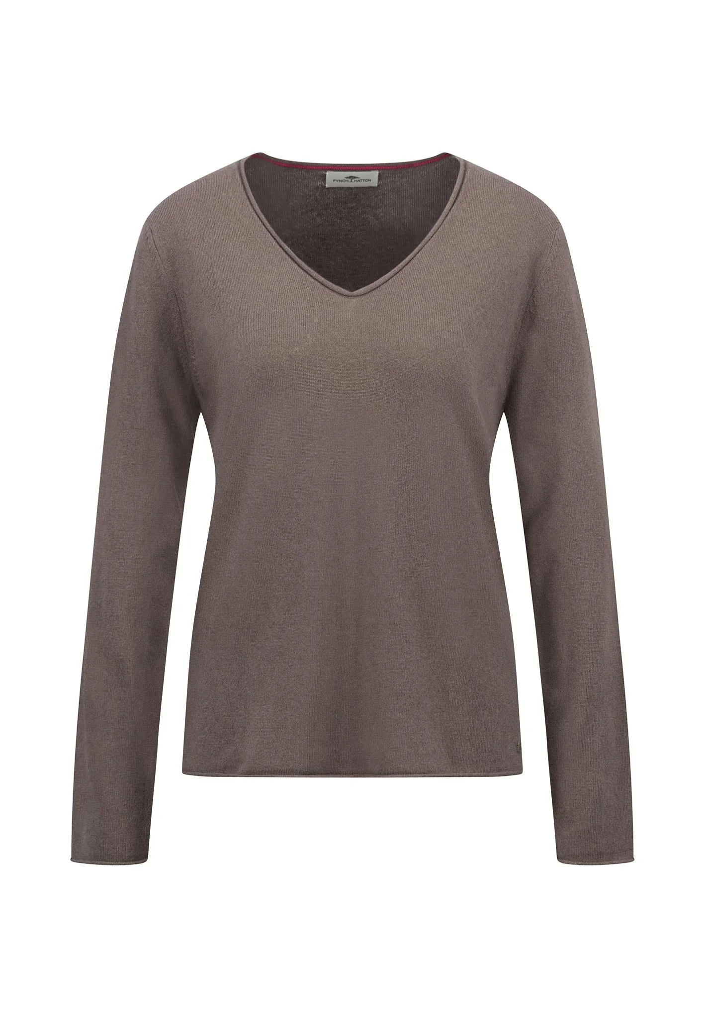 Pullover aus Kaschmir-Woll-Mix mit V-Ausschnitt