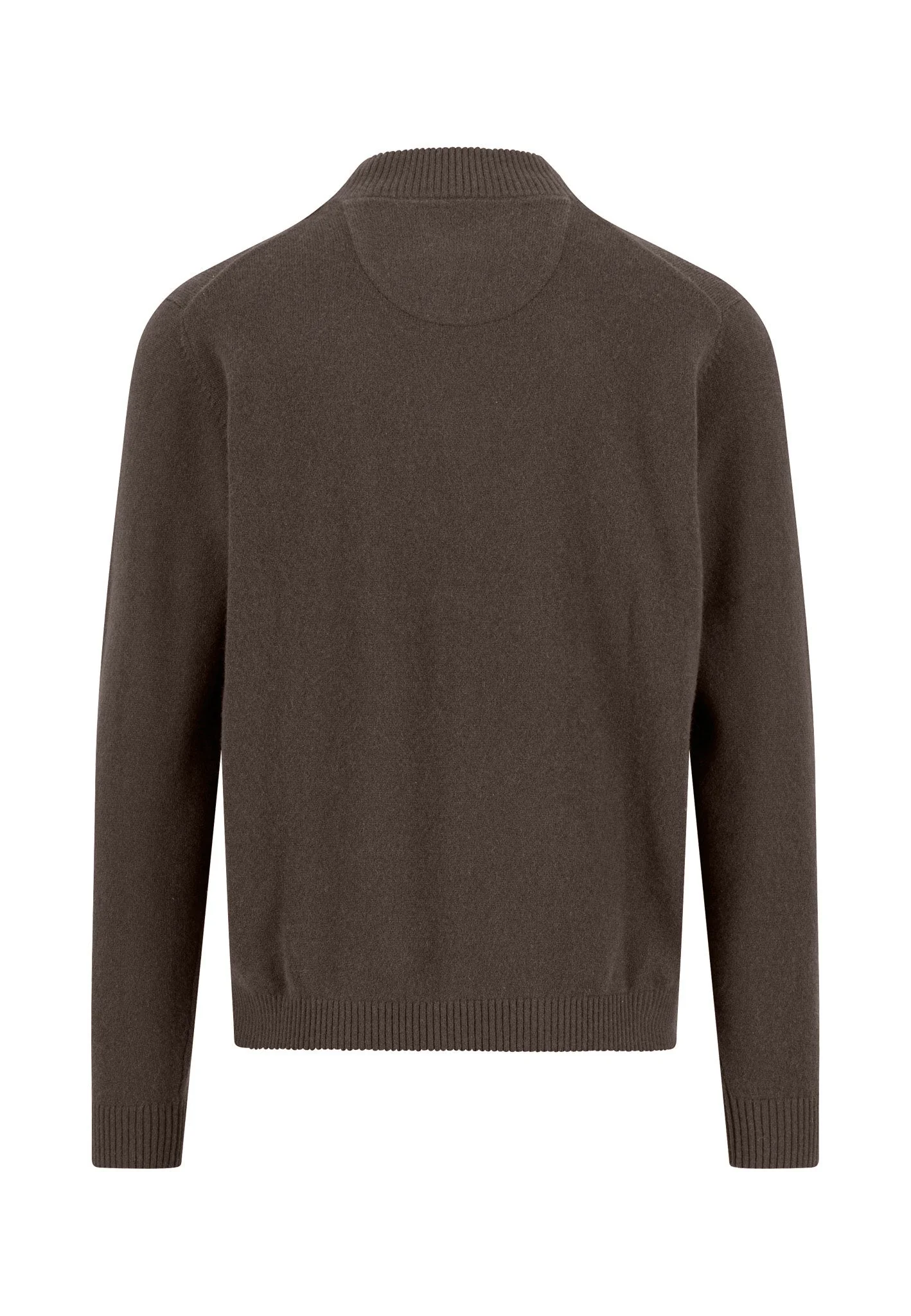 Pullover aus reinem Kaschmir mit Stehkragen und Reißverschluss - Image 12