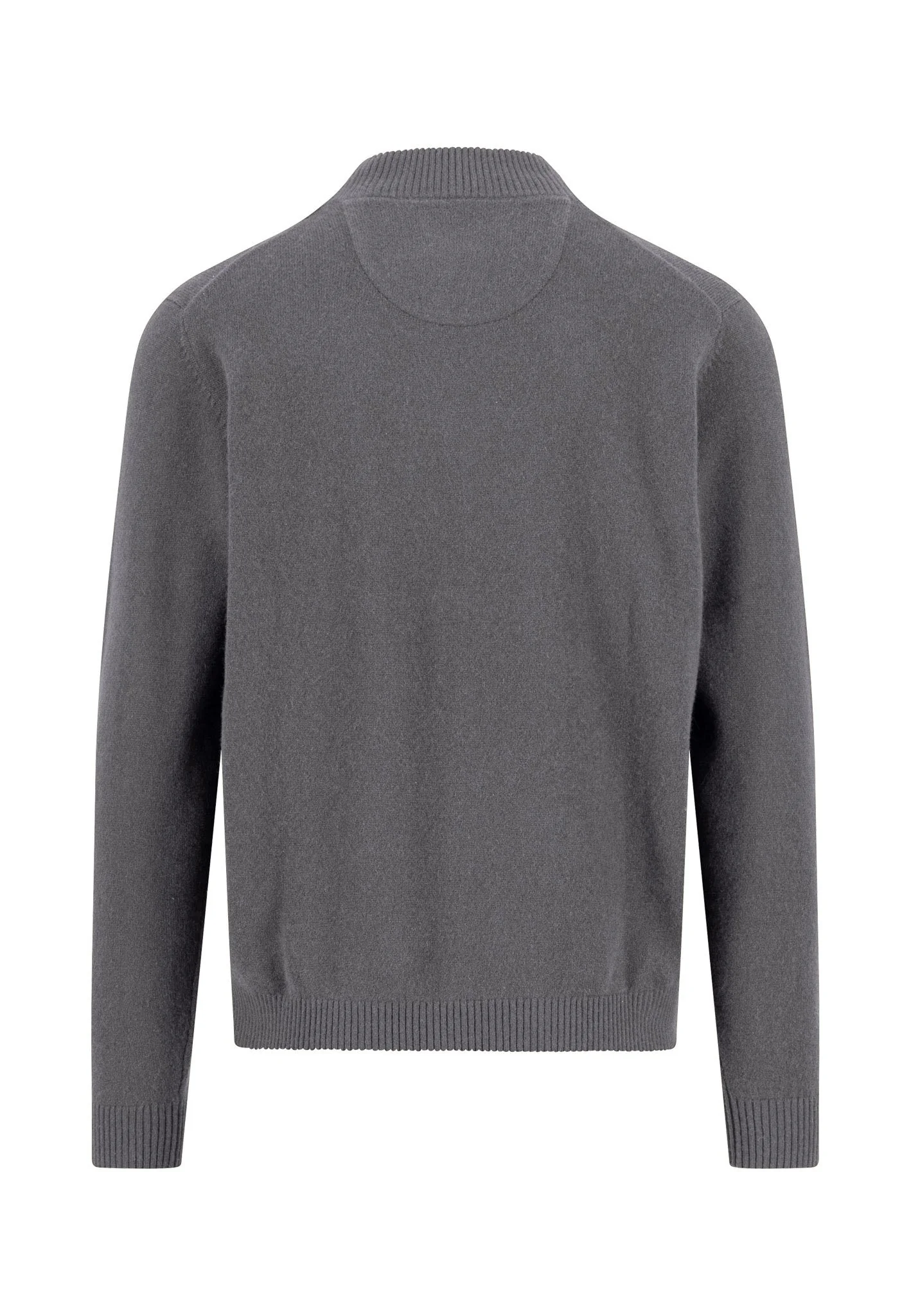 Pullover aus reinem Kaschmir mit Stehkragen und Reißverschluss - Image 2