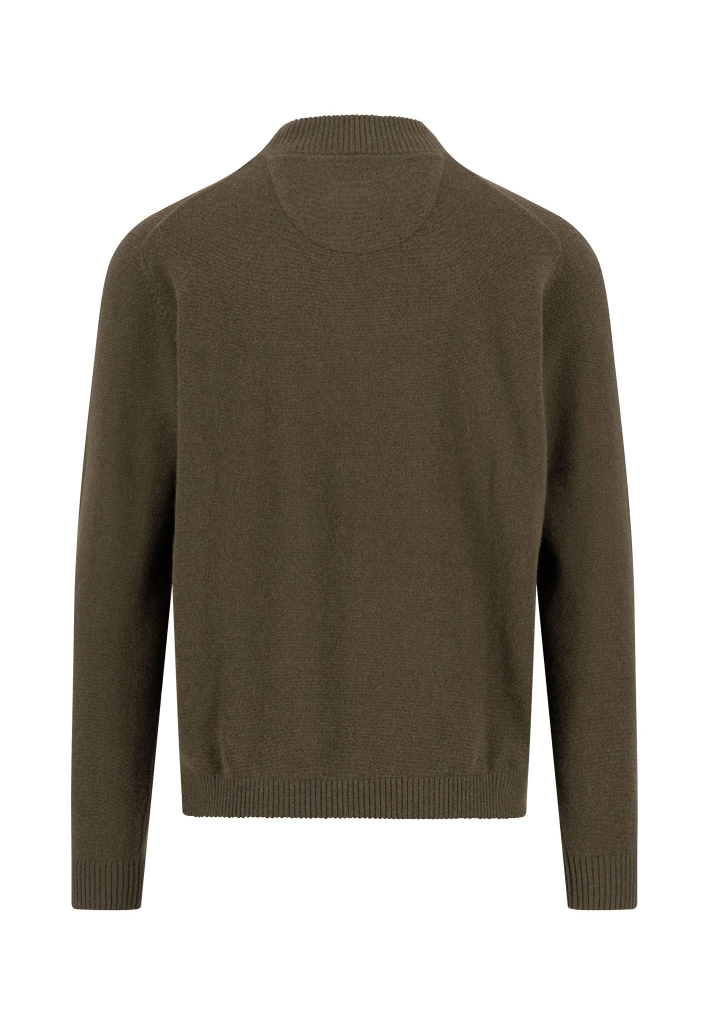 Pullover aus reinem Kaschmir mit Stehkragen und Reißverschluss - Image 8