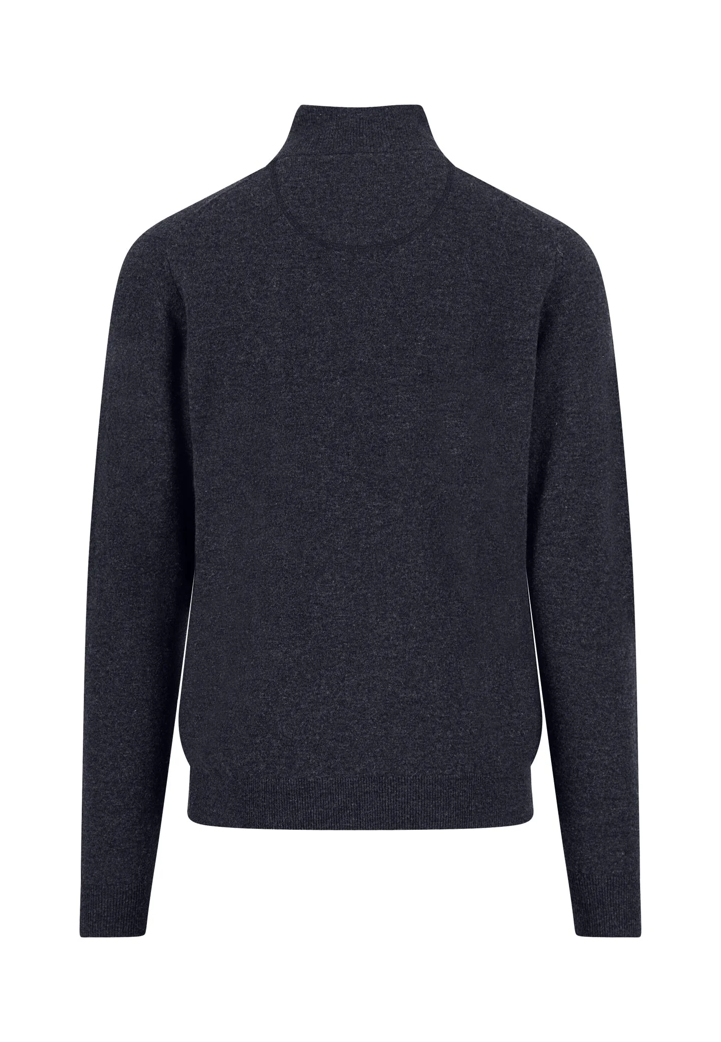 Pullover aus reiner Wolle mit Troyer-Kragen und Reißverschluss - Image 10