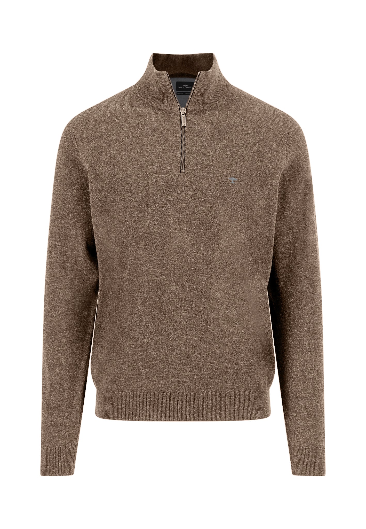 Pullover aus reiner Wolle mit Troyer-Kragen und Reißverschluss - Image 11