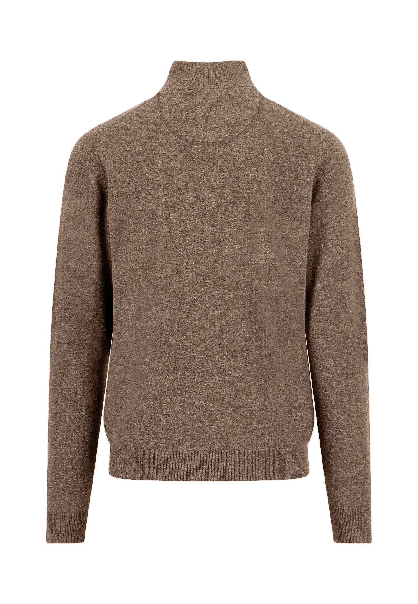Pullover aus reiner Wolle mit Troyer-Kragen und Reißverschluss - Image 12