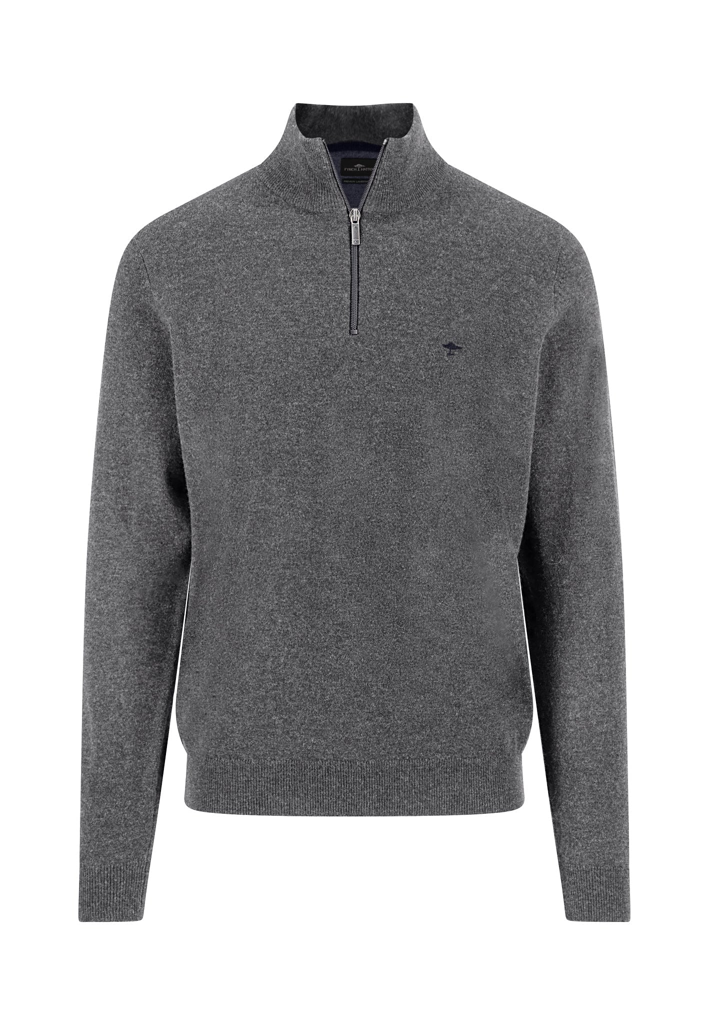 Pullover aus reiner Wolle mit Troyer-Kragen und Reißverschluss - Image 13